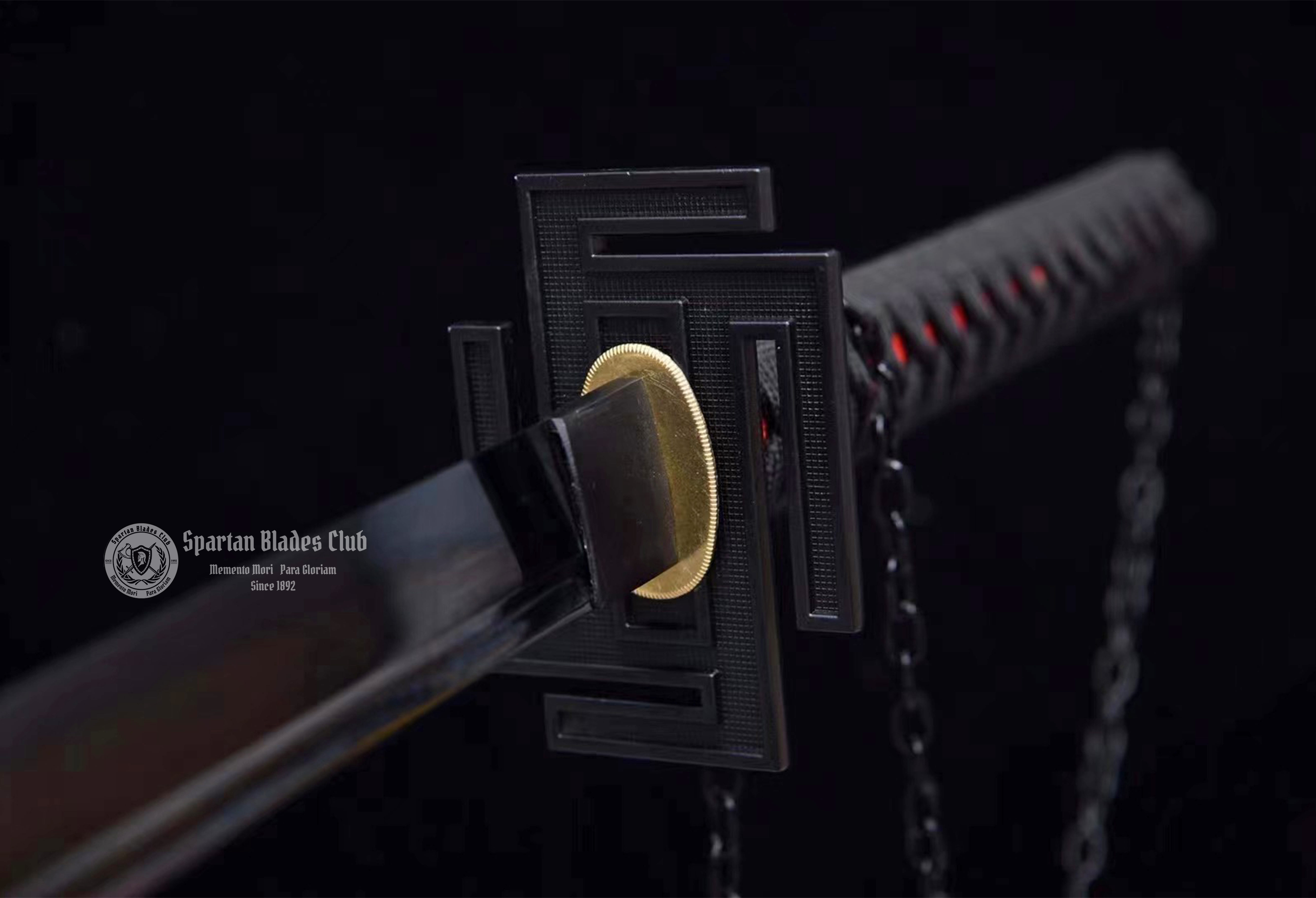 *TK49* Bleach - Kurosaki Ichigo - Bankai Tensa Zangetsu Katana Swords - 1045 Carbon Steel - Battle Ready - Full Tang - SBC - Spartan Blades Club - 陳氏劍莊1892