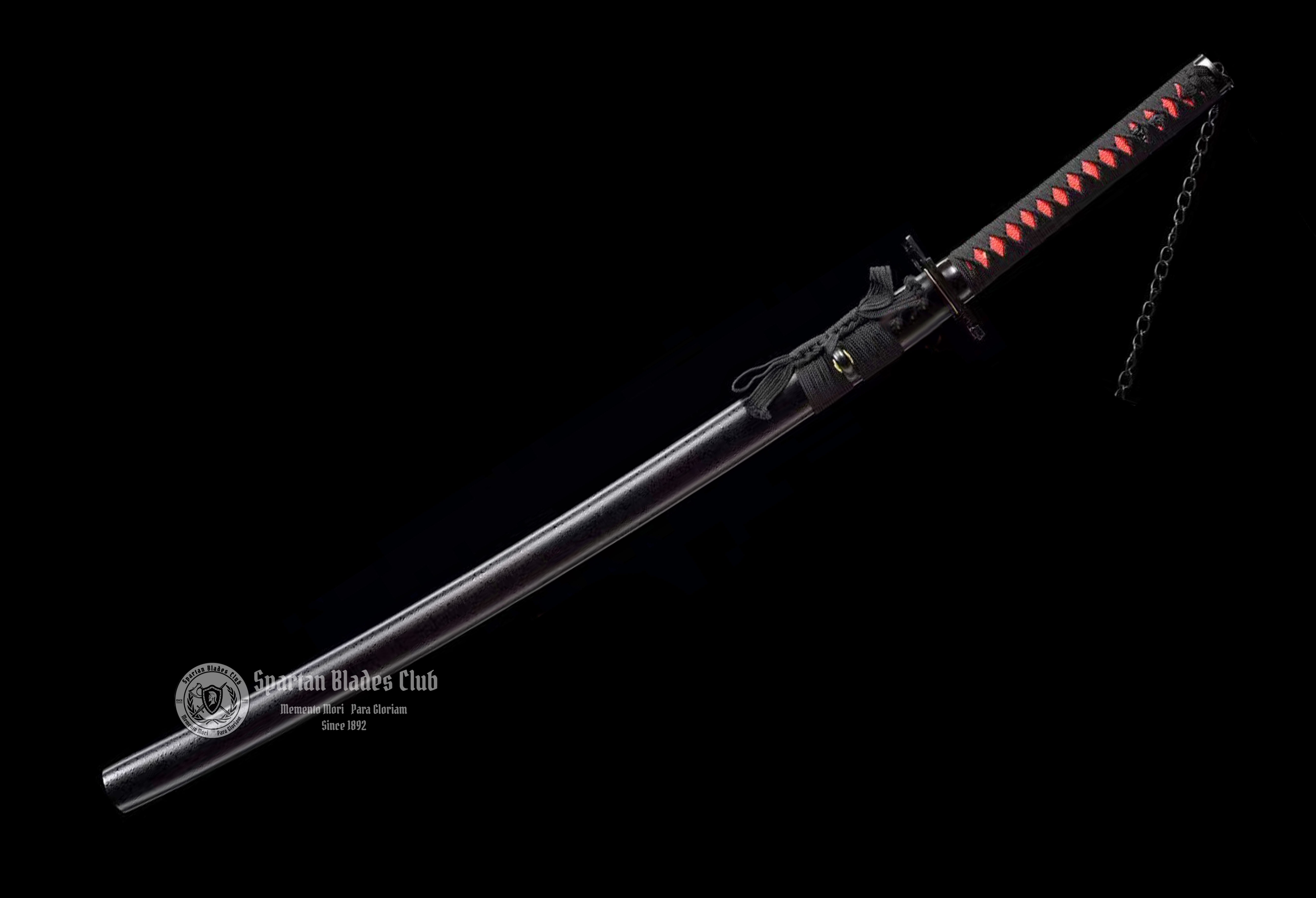 *TK49* Bleach - Kurosaki Ichigo - Bankai Tensa Zangetsu Katana Swords - 1045 Carbon Steel - Battle Ready - Full Tang - SBC - Spartan Blades Club - 陳氏劍莊1892