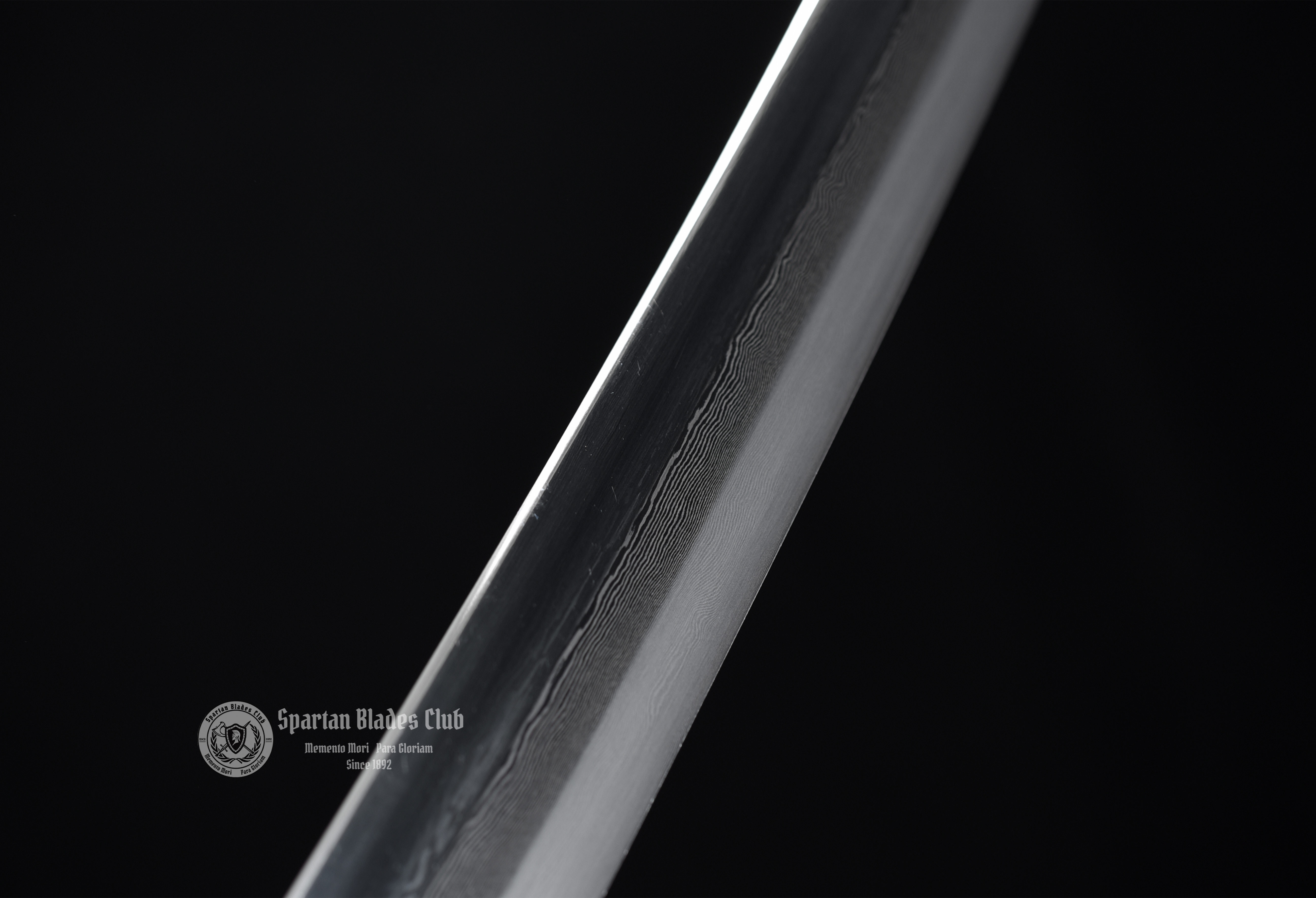 雪影武士 - Storm Shadow Samurai-Katana - Damascus Steel - Hadori Polishing - Full Tang - Battle-Ready - Sakura Blossom Design -Snow White- S.B.C & CHEN'S SWORDS - Spartan Blades Club - 陳氏劍莊1892