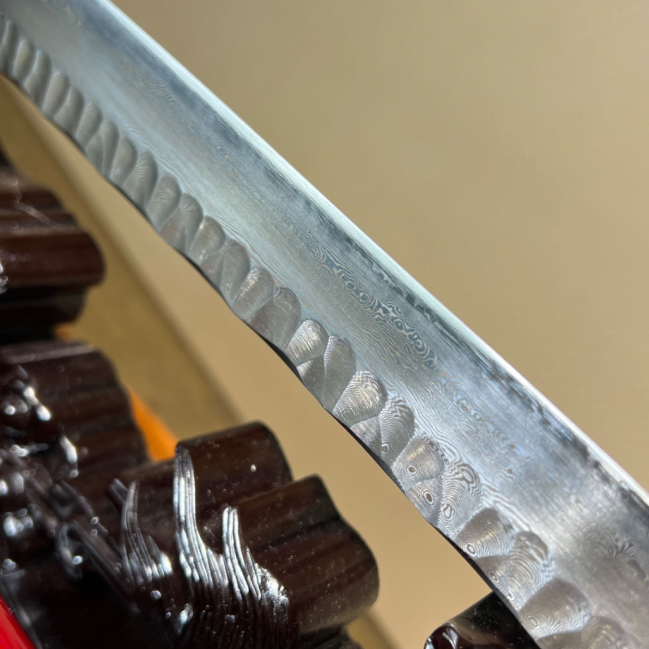 🌟TK67🌟 Sharp Spine of the Dragon (龙脊利刃) Katana - Damascus Steel - Battle Ready - Full Tang - Exquisite Craftsmanship - S.B.C & CHEN'S SWORDS - Spartan Blades Club - 陳氏劍莊1892