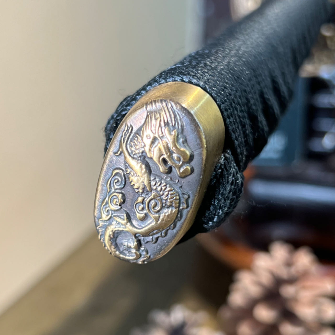 🌟TK67🌟 Sharp Spine of the Dragon (龙脊利刃) Katana - Damascus Steel - Battle Ready - Full Tang - Exquisite Craftsmanship - S.B.C & CHEN'S SWORDS - Spartan Blades Club - 陳氏劍莊1892