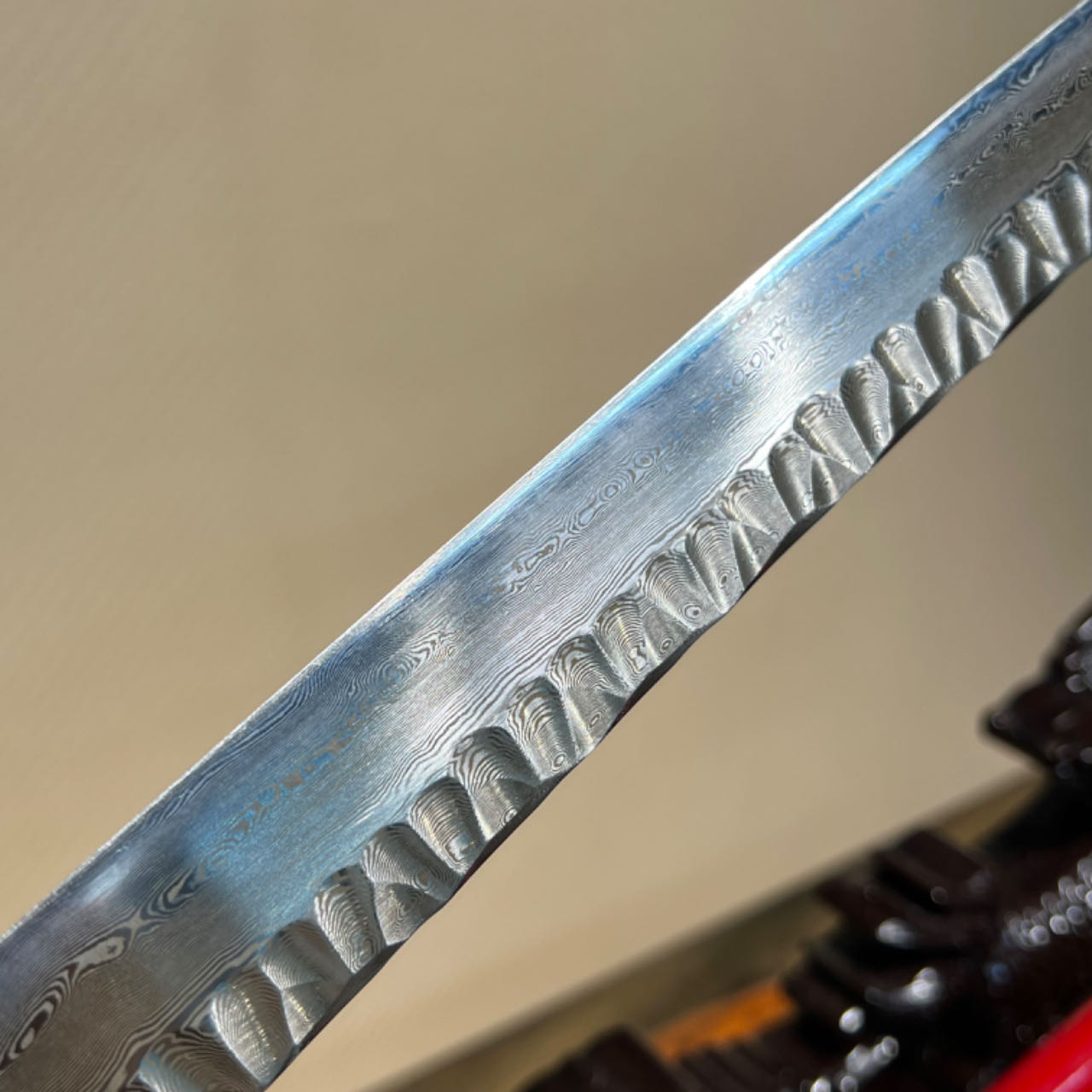 🌟TK67🌟 Sharp Spine of the Dragon (龙脊利刃) Katana - Damascus Steel - Battle Ready - Full Tang - Exquisite Craftsmanship - S.B.C & CHEN'S SWORDS - Spartan Blades Club - 陳氏劍莊1892