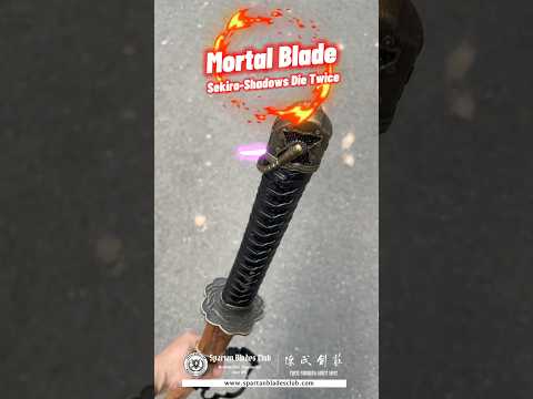 *TK31* Mortal Blade - Sekiro: Shadows Die Twice - T10 steel Authentic Katana - Purple Blade - Battle Ready - S.B.C - Spartan Blades Club - 陳氏劍莊1892
