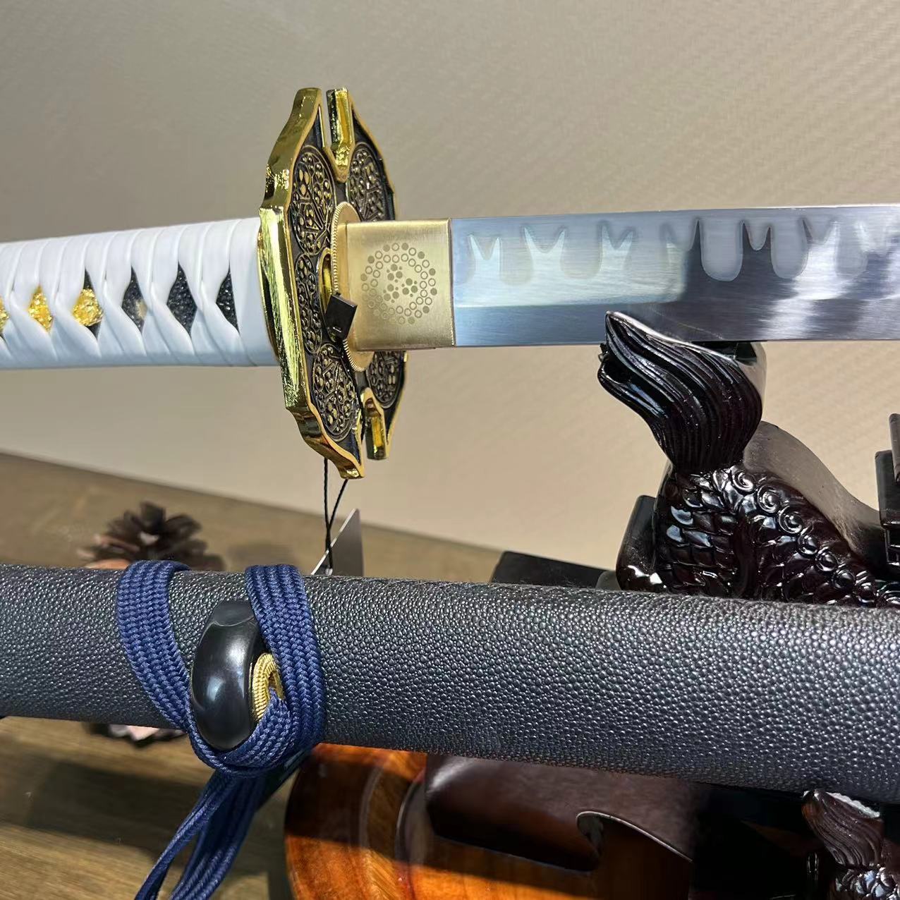 *TK66* Vergil Yamato - Devil May Cry 5 Katana - 65Mn Spring Steel - Sharp - Battle Ready - Full Tang - Exquisite Craftsmanship - S.B.C 🌟🎮 - Spartan Blades Club - 陳氏劍莊1892