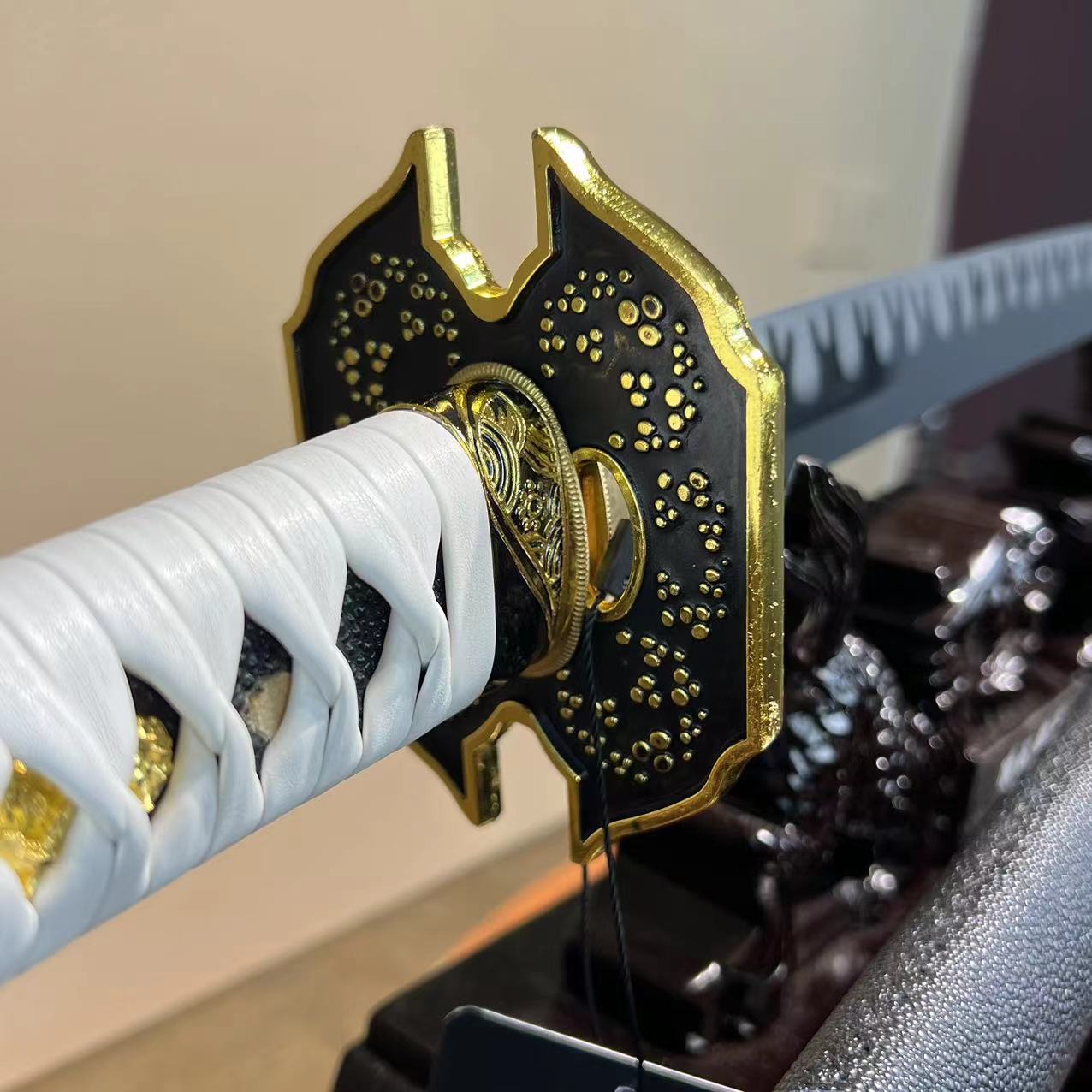 *TK66* Vergil Yamato - Devil May Cry 5 Katana - 65Mn Spring Steel - Sharp - Battle Ready - Full Tang - Exquisite Craftsmanship - S.B.C 🌟🎮 - Spartan Blades Club - 陳氏劍莊1892