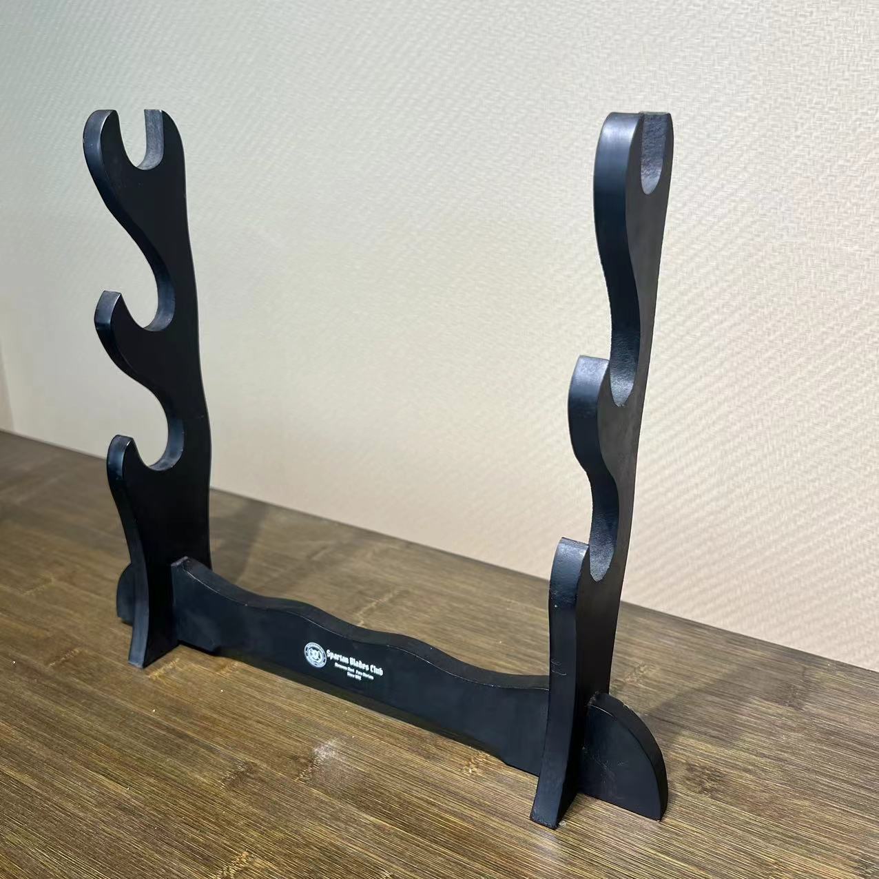 Sword Stand - Wooden - Black - 1~3 Tiers - Simple Design - Spartan Blades Club - 陳氏劍莊1892