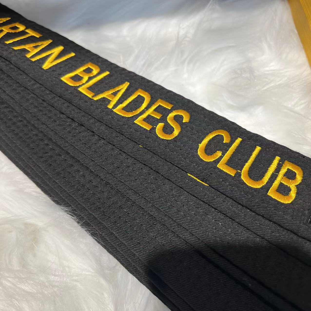 Personalized Black Belt - Professional Martial Arts Master Black Belt - Premium Quality - Personalized Embroidery - S.B.C & CHEN'S SWORDS - Spartan Blades Club - 陳氏劍莊1892