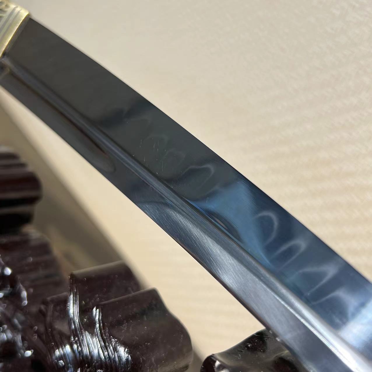 🌟TK99 🌟Han Ying Samurai(寒影武士) - Daisho set (Katana + Wakizashi + Tanto)- T10 Steel - Clay Tempered -Shirasaya Koshirae-  Full Tang - Battle-Ready - S.B.C & CHEN'S SWORDS 1892 - Spartan Blades Club - 陳氏劍莊1892