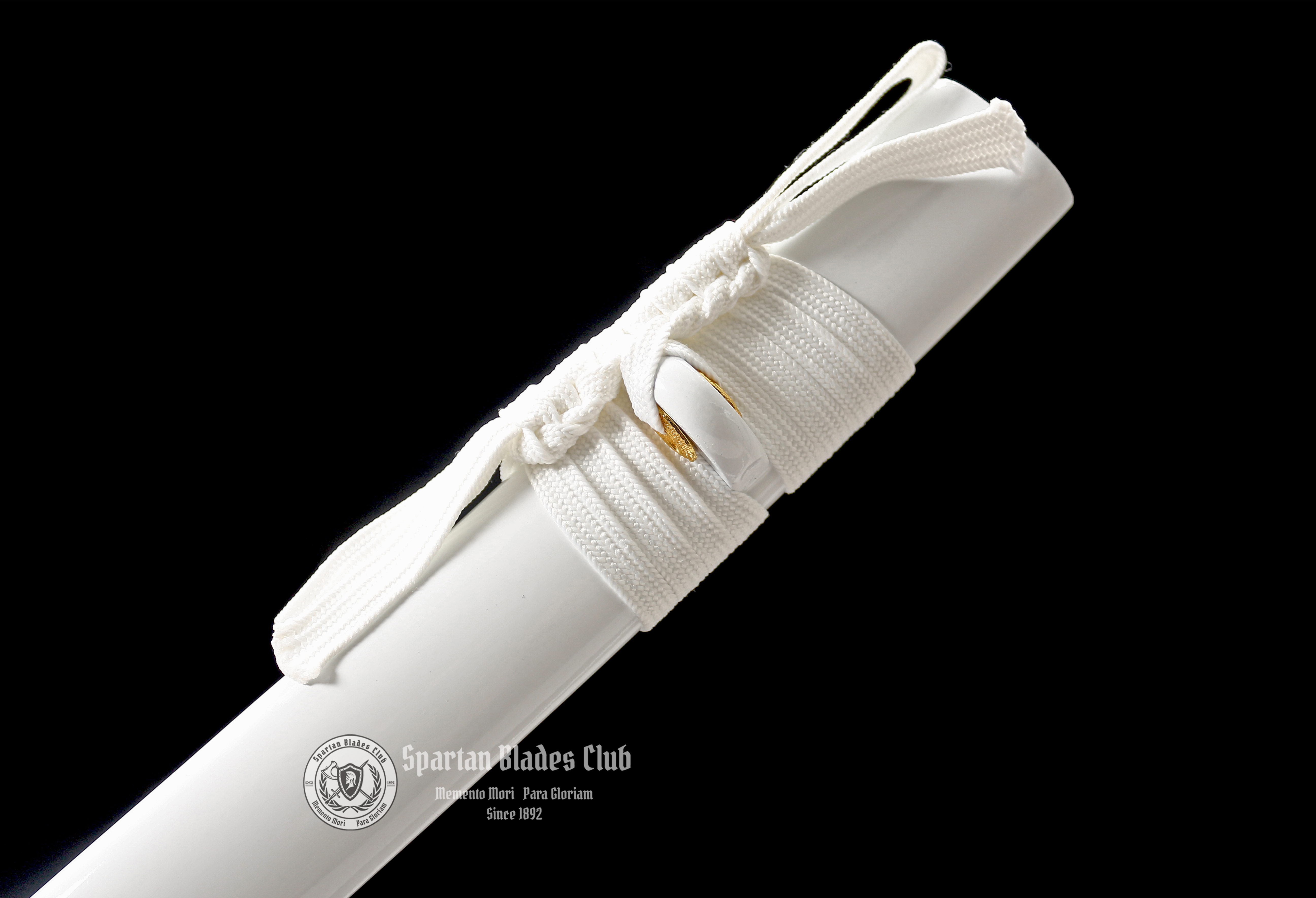 BLEACH - Kurosaki Ichigo's Tensa Zangetsu - White - 1045 Carbon Steel - Sharp - Battle Ready - Full Tang - Anime Sword - - Spartan Blades Club - 陳氏劍莊1892