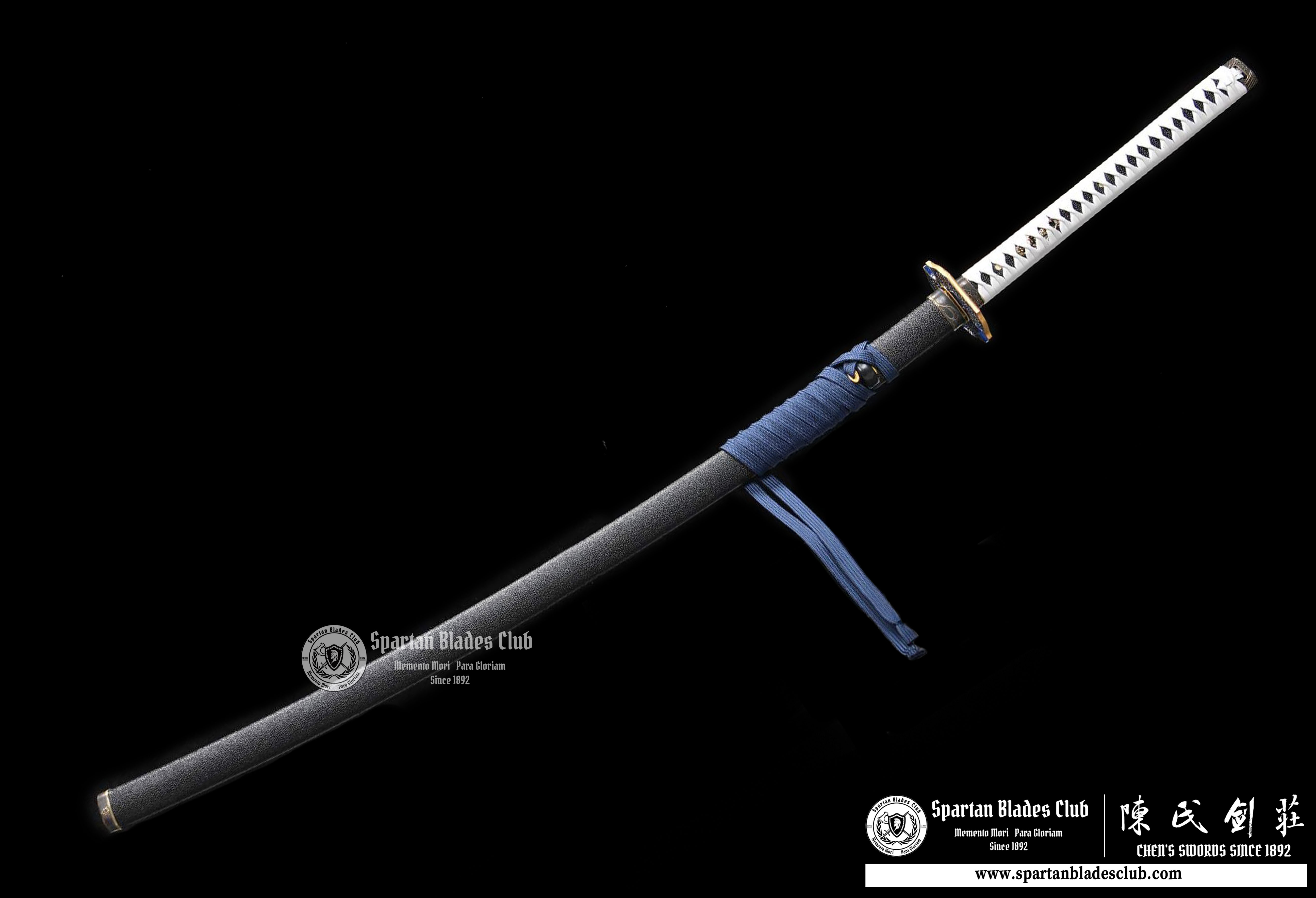 Vergil Yamato - Nodachi - 130cm - T10 Steel Clay Tempered - Real Hamon - Handcrafted - Full Tang - Battle Ready - Spartan Blades Club - 陳氏劍莊1892