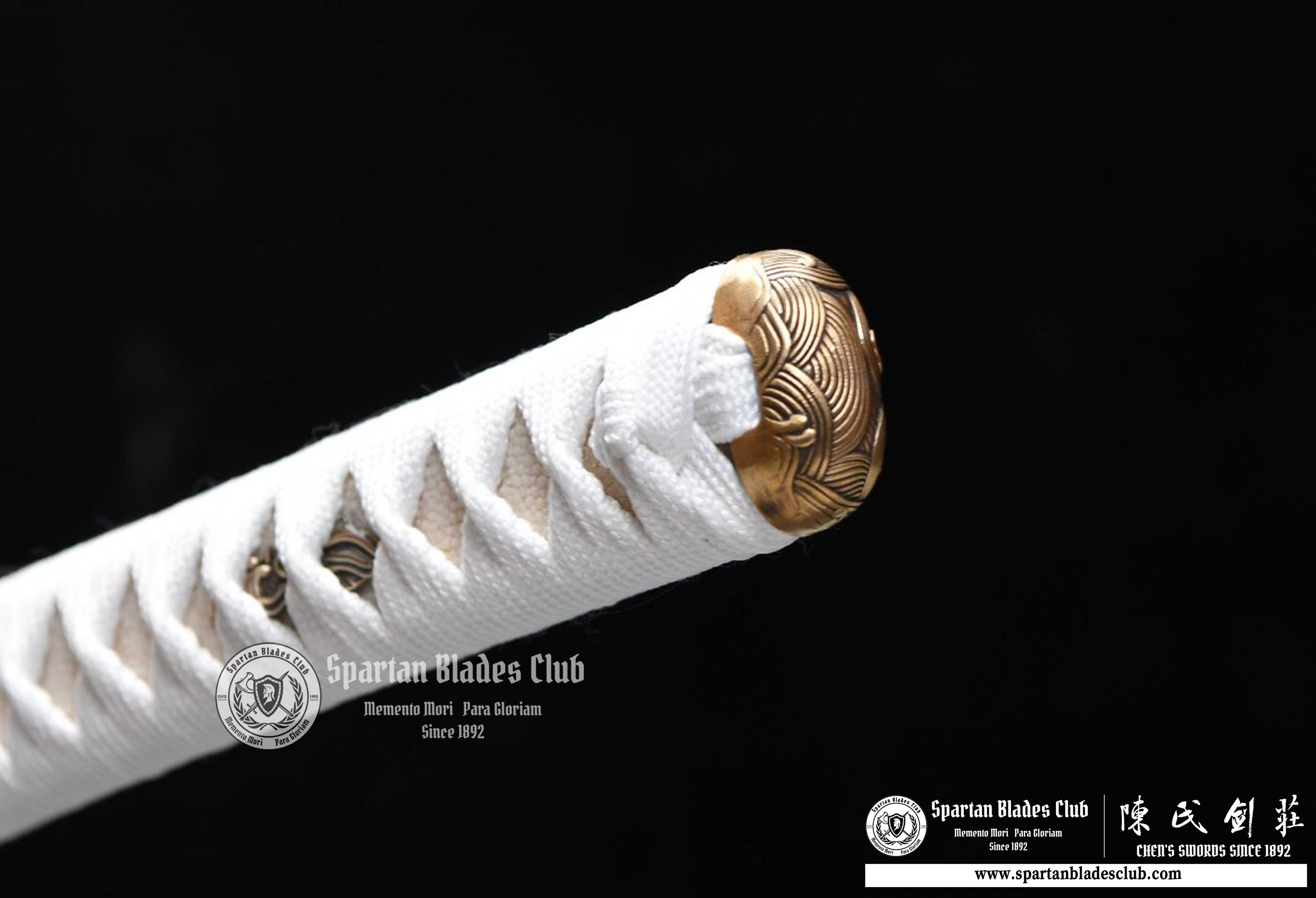 Katana - Damascus Steel - Clay-tempered - Real Hamon - Shiage Polishing - Full Tang - Battle-reday - S.B.C - Spartan Blades Club - 陳氏劍莊1892