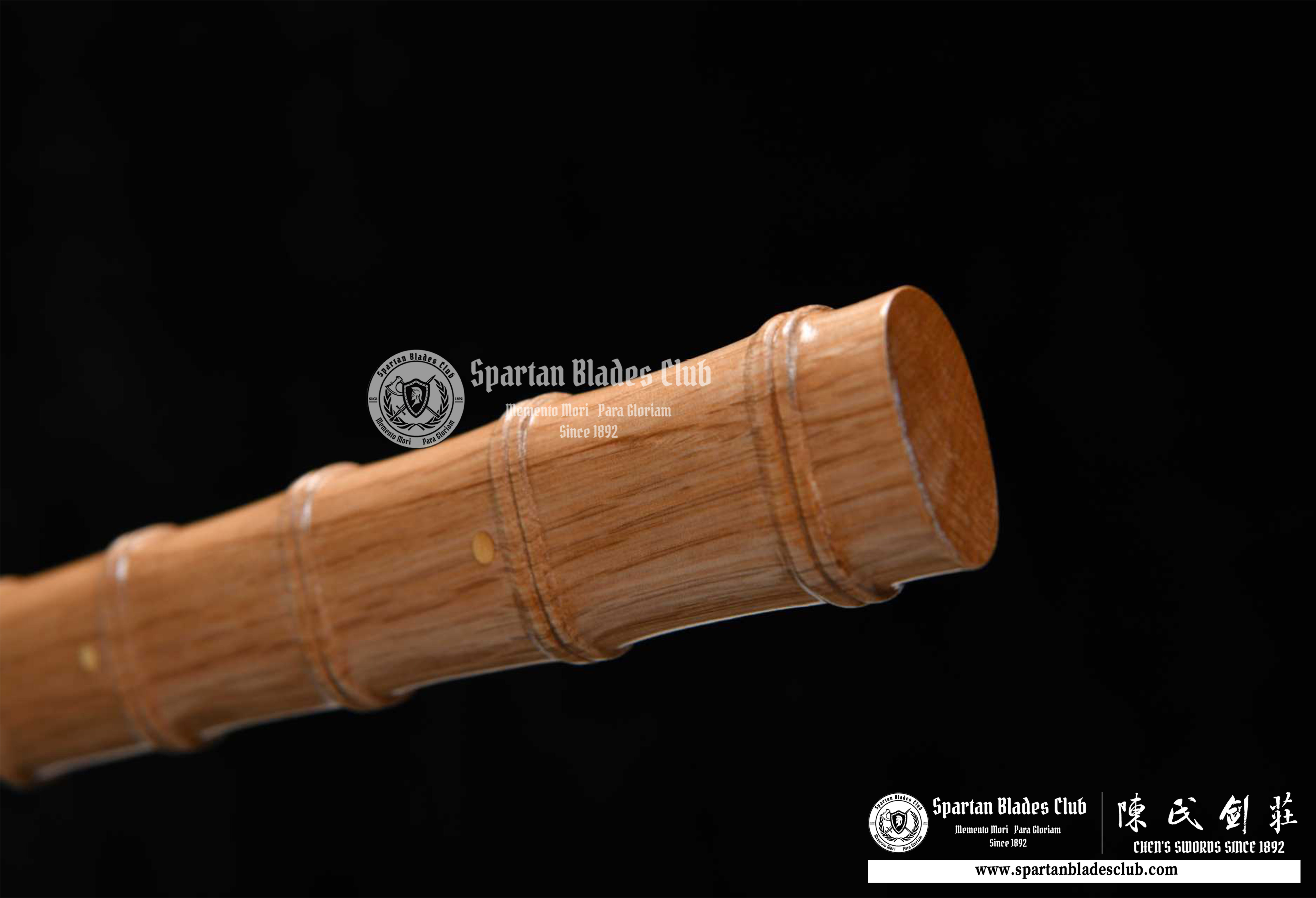 Junzi Bamboo - Chokuto - T10 Steel Clay-tempered - Full Tang - Shirasaya - Battle Ready - Wooden Design - Spartan Blades Club - 陳氏劍莊1892