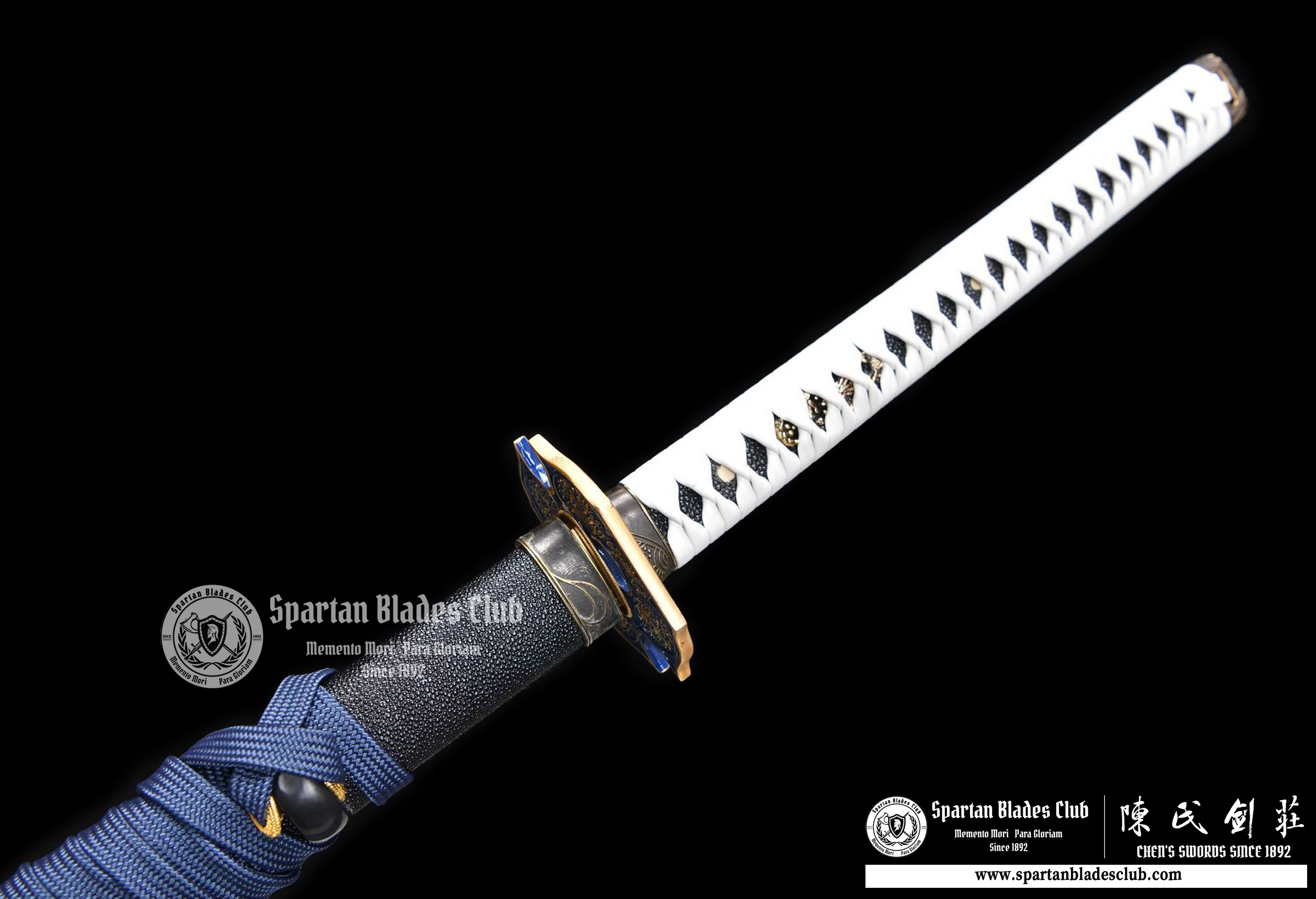 Vergil Yamato - Nodachi - 130cm - T10 Steel Clay Tempered - Real Hamon - Handcrafted - Full Tang - Battle Ready - Spartan Blades Club - 陳氏劍莊1892