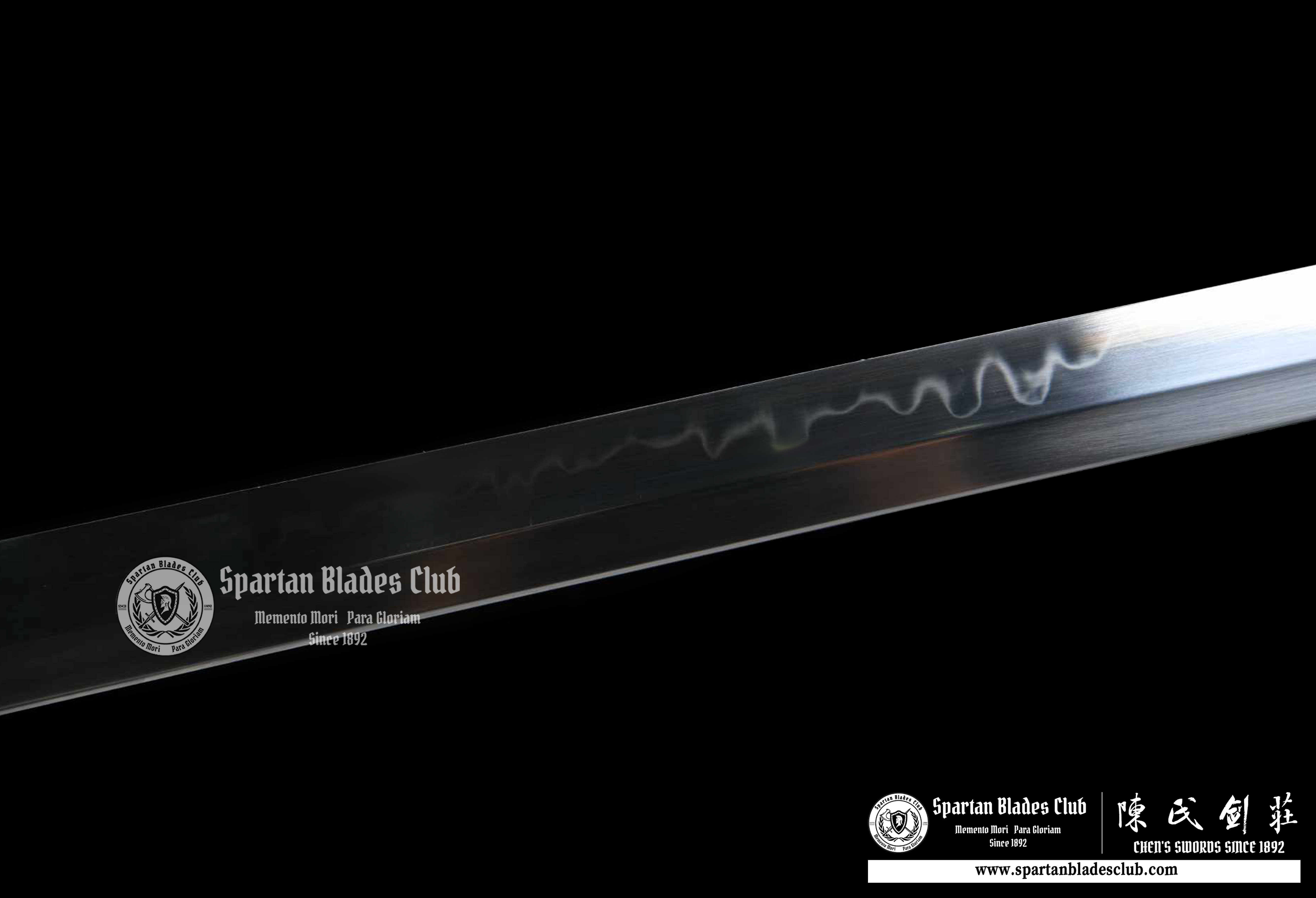 Junzi Bamboo - Chokuto - T10 Steel Clay-tempered - Full Tang - Shirasaya - Battle Ready - Wooden Design - Spartan Blades Club - 陳氏劍莊1892