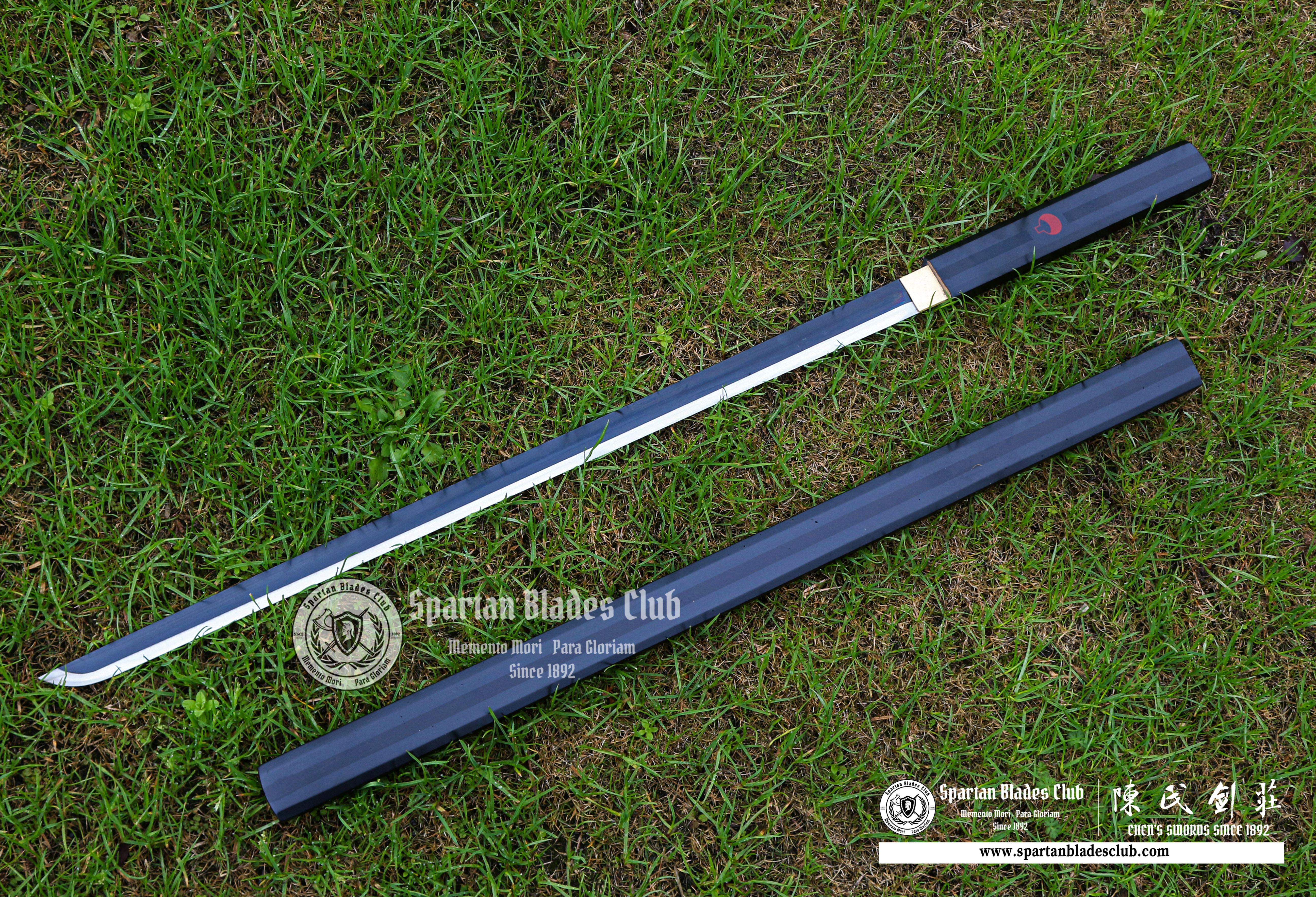 NAROTU: Sasuke(草薙剑) - Kusanagi Sword - 1045 Carbon Steel - Full Tang - Fully Functional - S.B.C & CHEN'S SWORDS - Spartan Blades Club - 陳氏劍莊1892