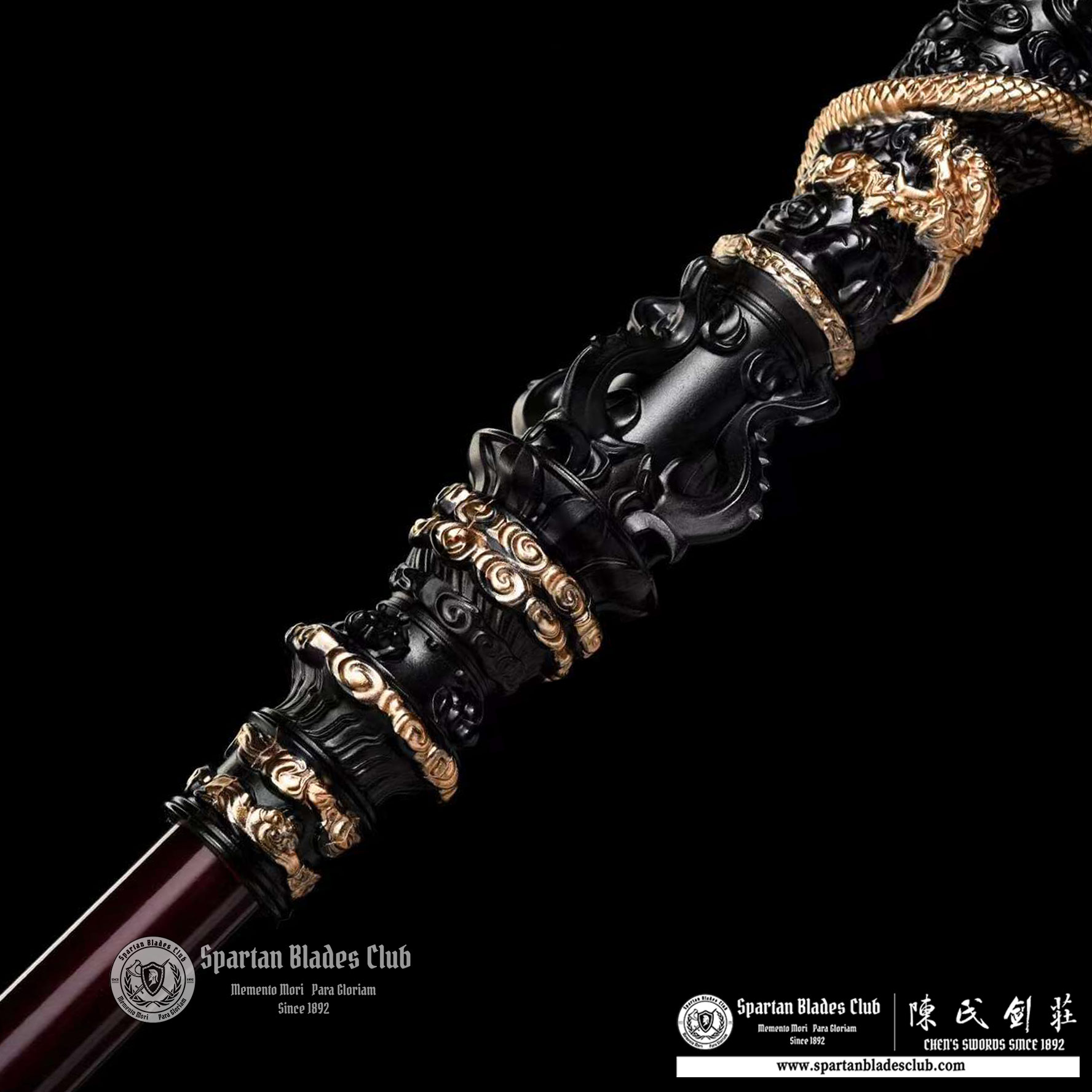 Ruyi Jingu Bang (Golden Staff) 如意金箍棒-  Full-Size Stainless Steel Replica Inspired by Black Myth: Wukong - Authentic 1:1 Reproduction by Spartan Blades Club (CHEN'S SWORDS 1892) - Spartan Blades Club - 陳氏劍莊1892