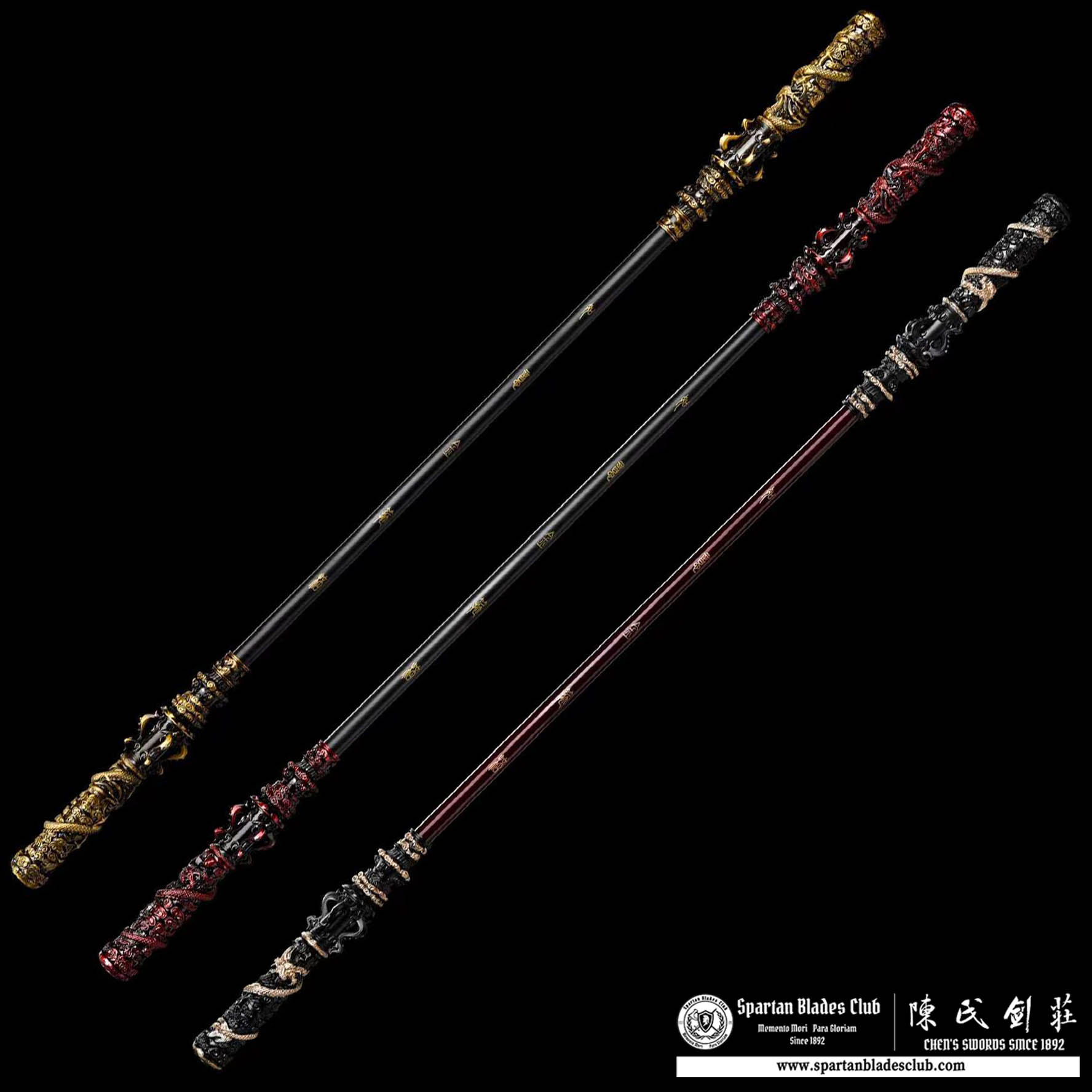 Ruyi Jingu Bang (Golden Staff) 如意金箍棒-  Full-Size Stainless Steel Replica Inspired by Black Myth: Wukong - Authentic 1:1 Reproduction by Spartan Blades Club (CHEN'S SWORDS 1892) - Spartan Blades Club - 陳氏劍莊1892
