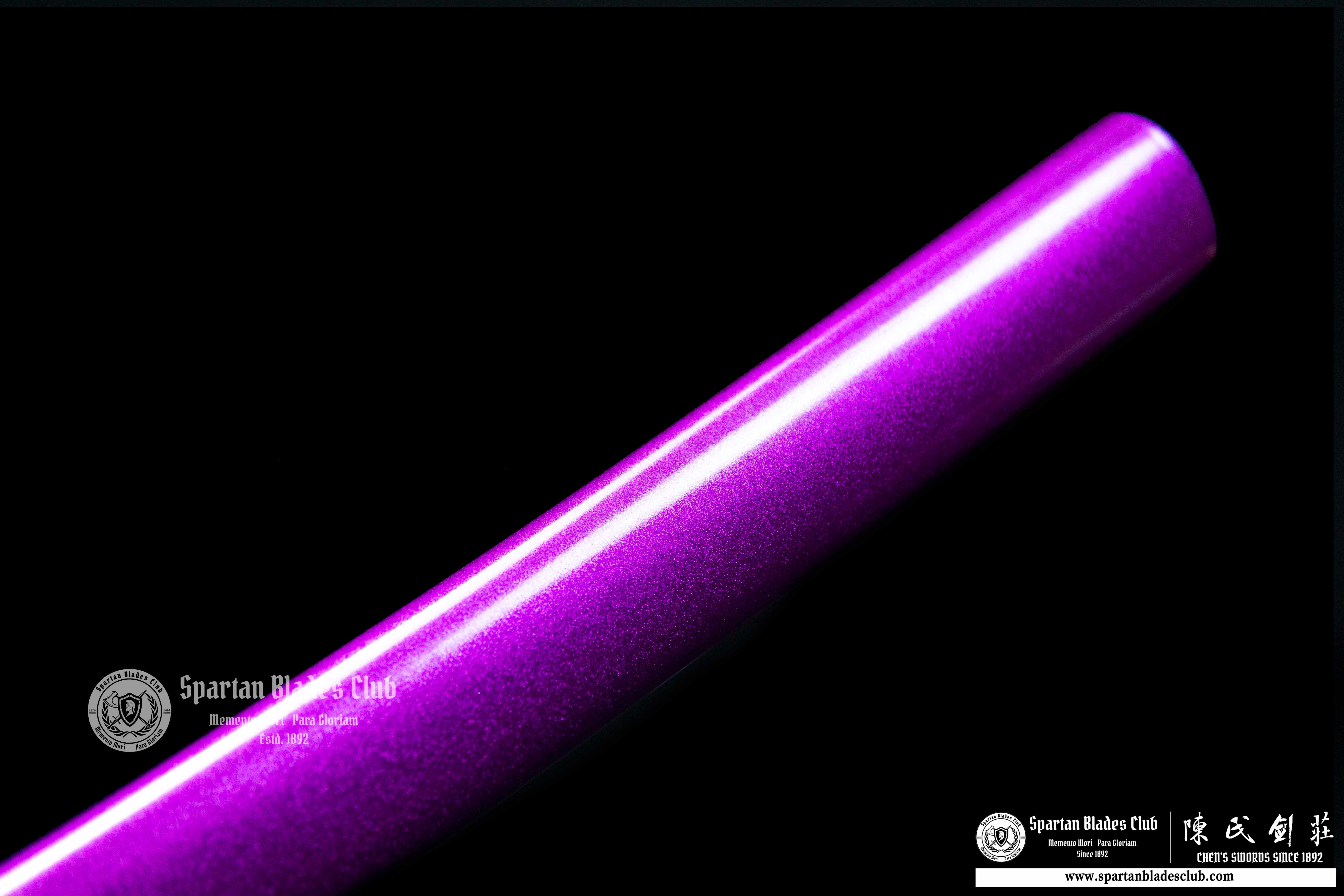 Purple - Katana - 65Mn Spring Steel - Mirror Finish Polishing - Battle-Ready - Full-Tang - Spartan Blades Club - CHEN'S SWORDS - Spartan Blades Club - 陳氏劍莊1892