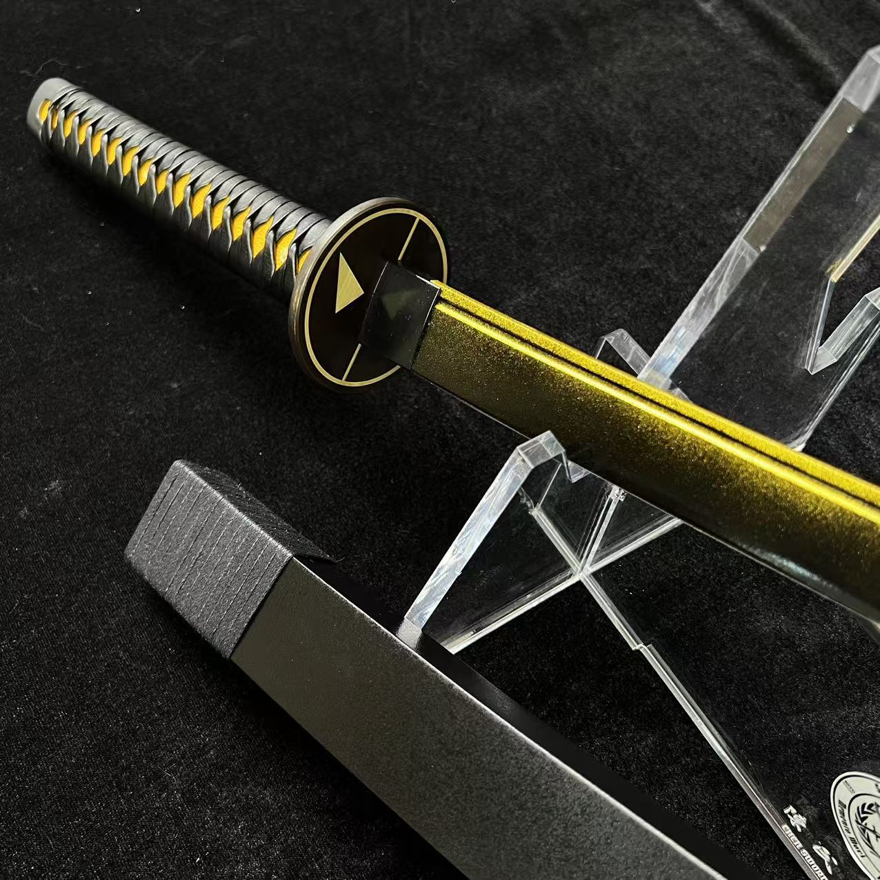 💥TK75💥 Deadpool Katana / High Carbon Steel / Battle-ready High-performance / Full-tang / Black / Spartan Blades Club / CHEN'S SWORDS 1892 - Spartan Blades Club - 陳氏劍莊1892