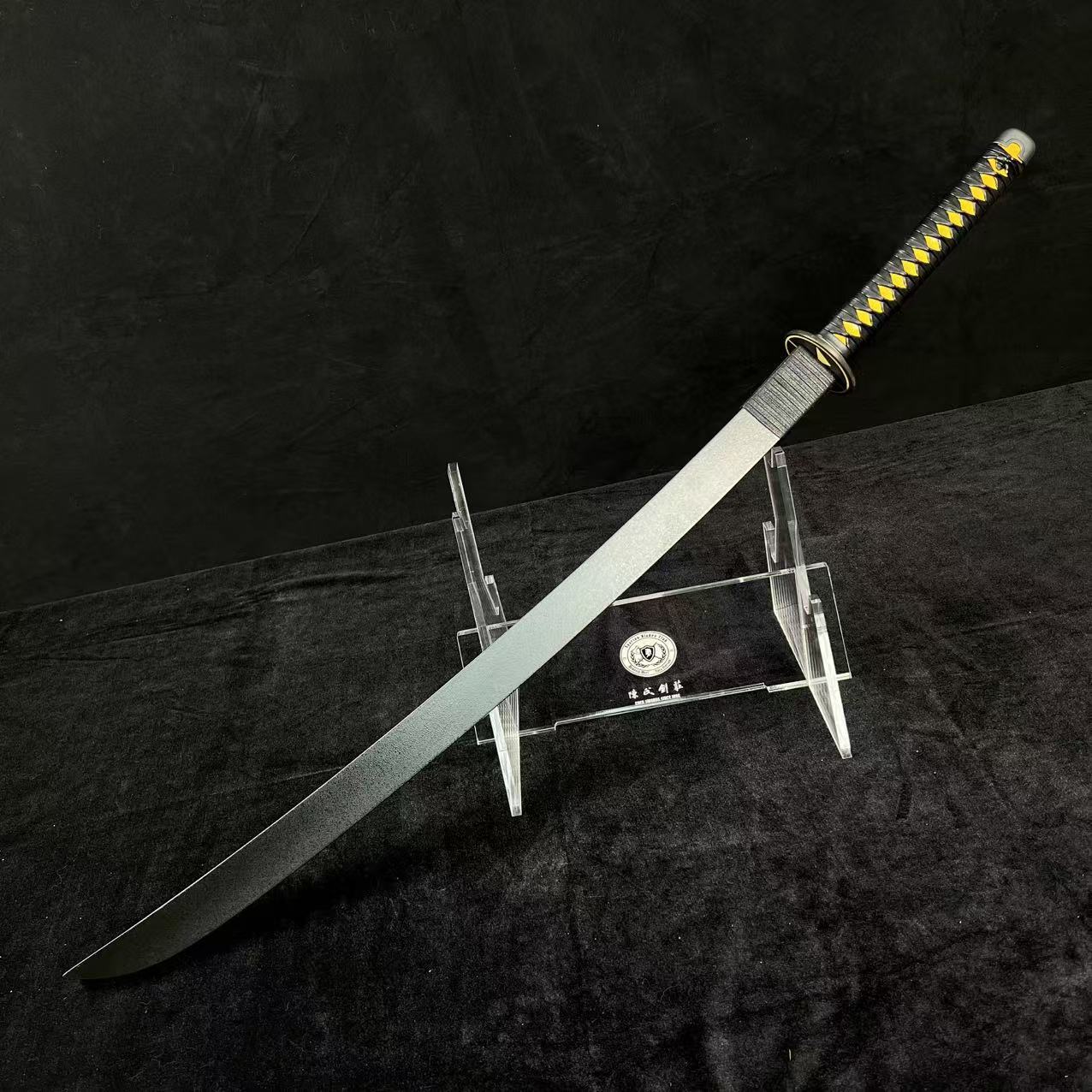 💥TK75💥 Deadpool Katana / High Carbon Steel / Battle-ready High-performance / Full-tang / Black / Spartan Blades Club / CHEN'S SWORDS 1892 - Spartan Blades Club - 陳氏劍莊1892