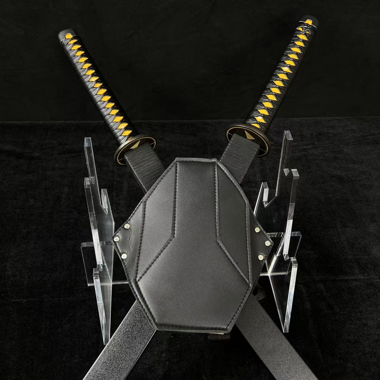 💥TK75💥 Deadpool Katana / High Carbon Steel / Battle-ready High-performance / Full-tang / Black / Spartan Blades Club / CHEN'S SWORDS 1892 - Spartan Blades Club - 陳氏劍莊1892