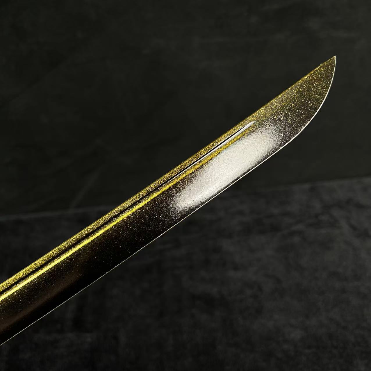 💥TK75💥 Deadpool Katana / High Carbon Steel / Battle-ready High-performance / Full-tang / Black / Spartan Blades Club / CHEN'S SWORDS 1892 - Spartan Blades Club - 陳氏劍莊1892