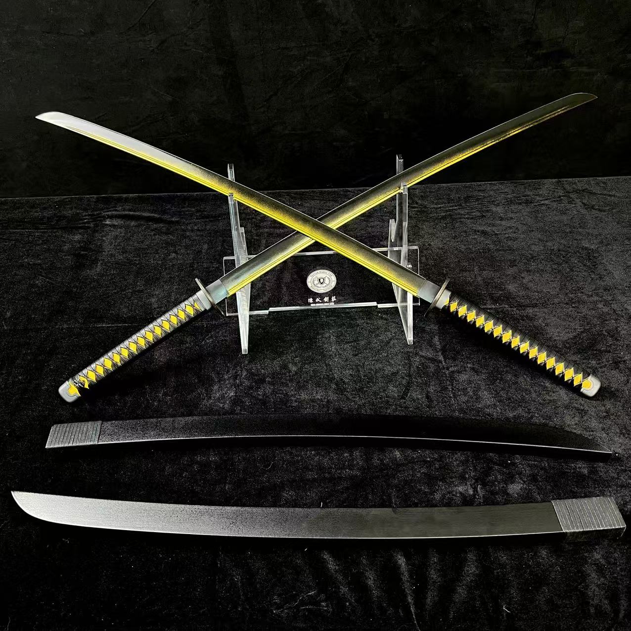 💥TK75💥 Deadpool Katana / High Carbon Steel / Battle-ready High-performance / Full-tang / Black / Spartan Blades Club / CHEN'S SWORDS 1892 - Spartan Blades Club - 陳氏劍莊1892