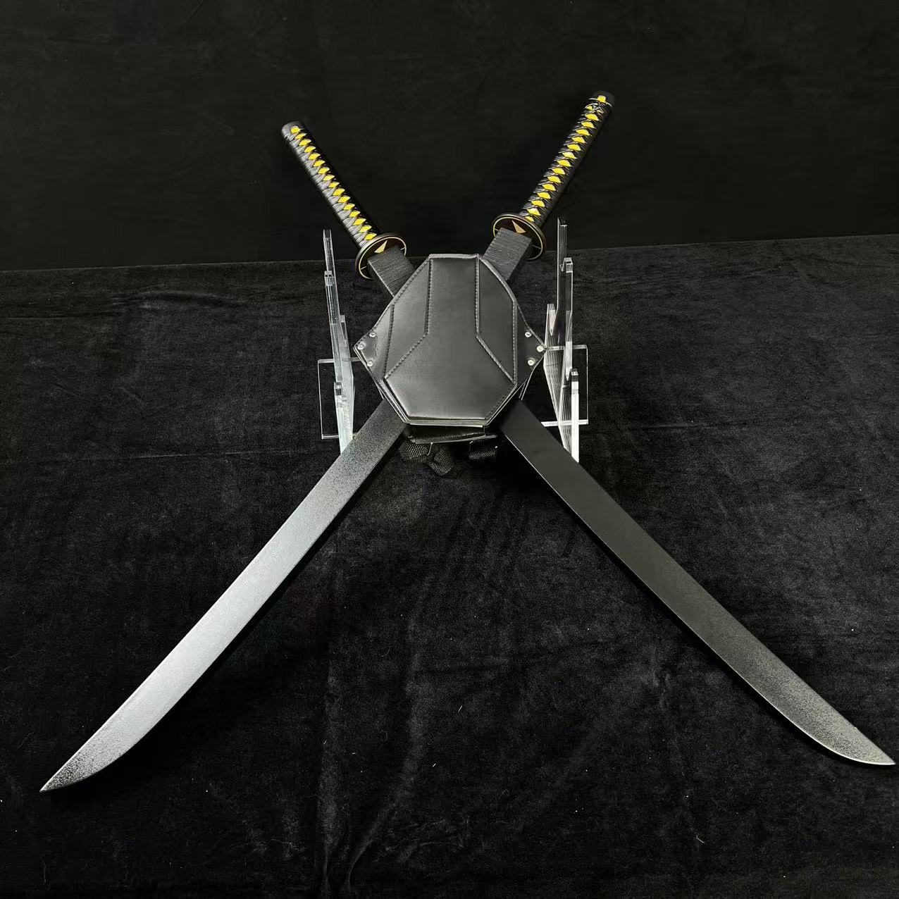 💥TK75💥 Deadpool Katana / High Carbon Steel / Battle-ready High-performance / Full-tang / Black / Spartan Blades Club / CHEN'S SWORDS 1892 - Spartan Blades Club - 陳氏劍莊1892