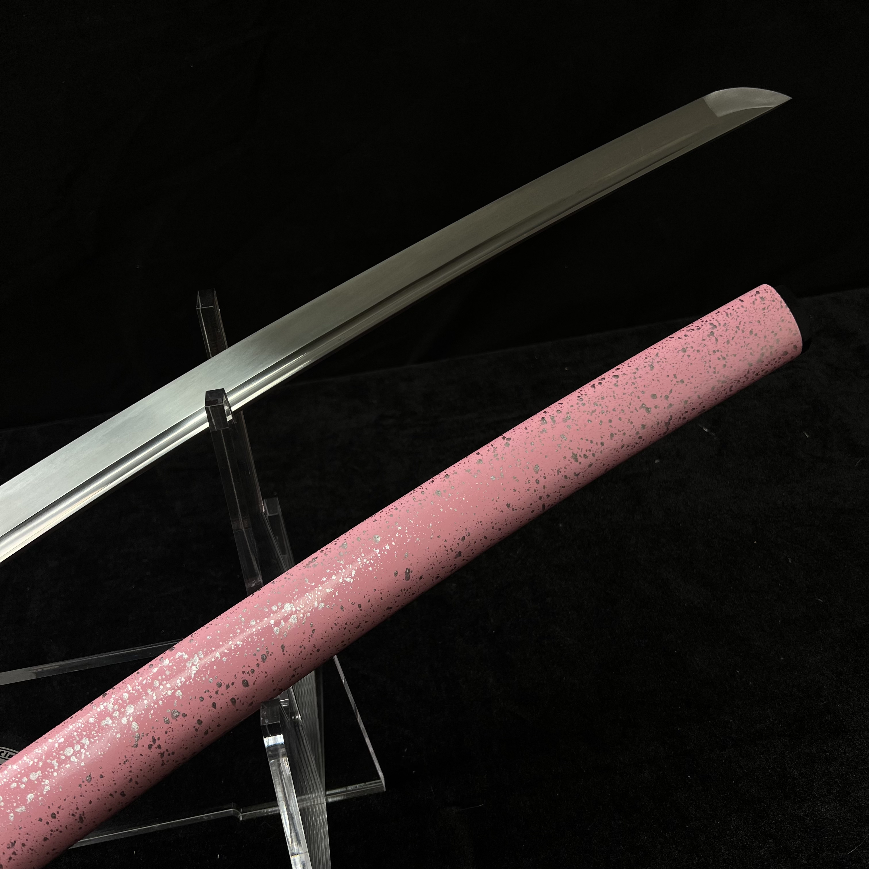 TK43 Barbie Katana - Pink Sakura Samurai - T10 steel - Full Tang -Battle ready - Spartan Blades Club / CHEN'S SWORDS 1892 - Spartan Blades Club - 陳氏劍莊1892