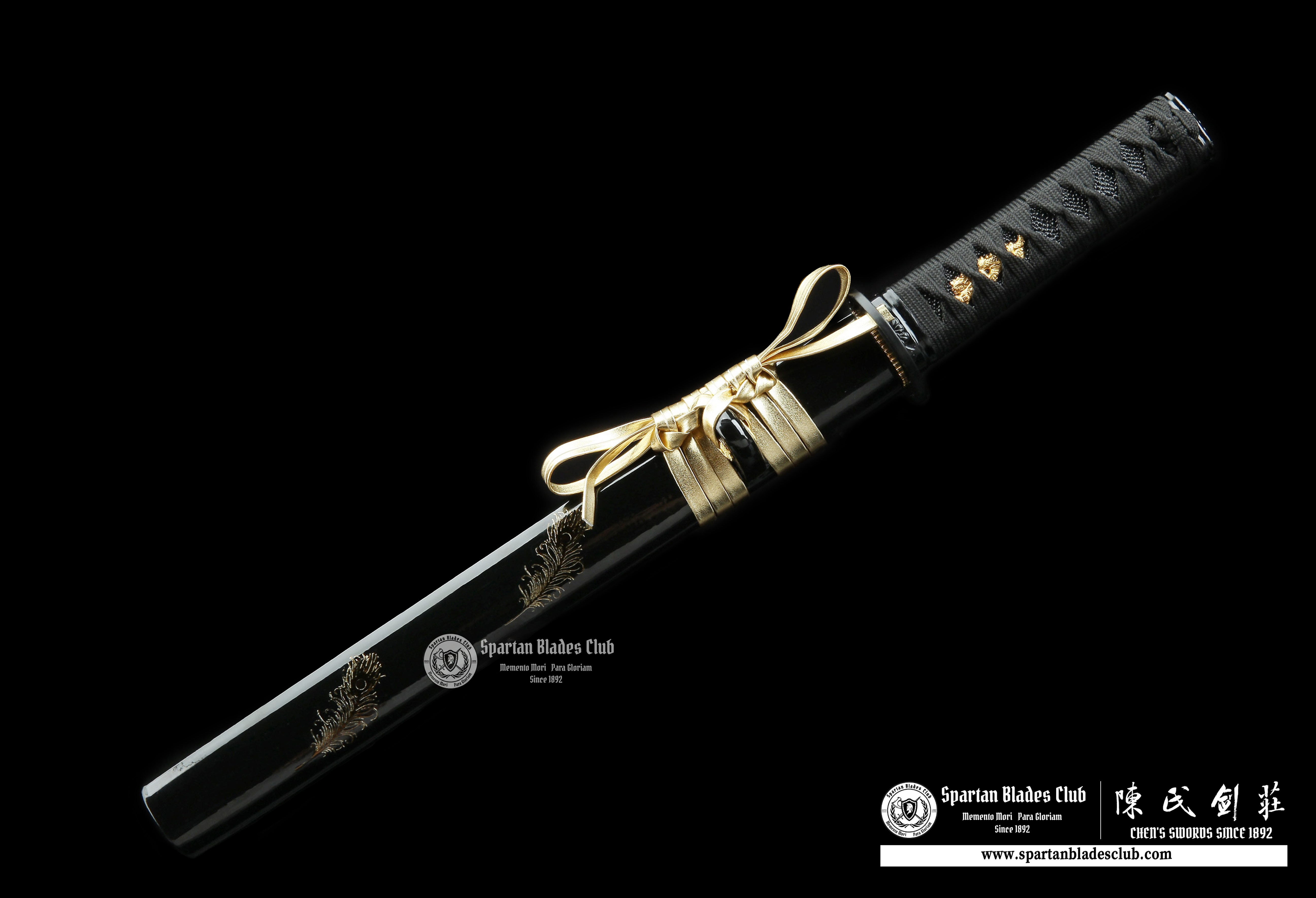 *TK32* Manyu(漫羽) Tanto - T10 Steel - Clay tempered - Full Tang - Exquisite Craftsmanship - Battle ready - S.B.C - Spartan Blades Club