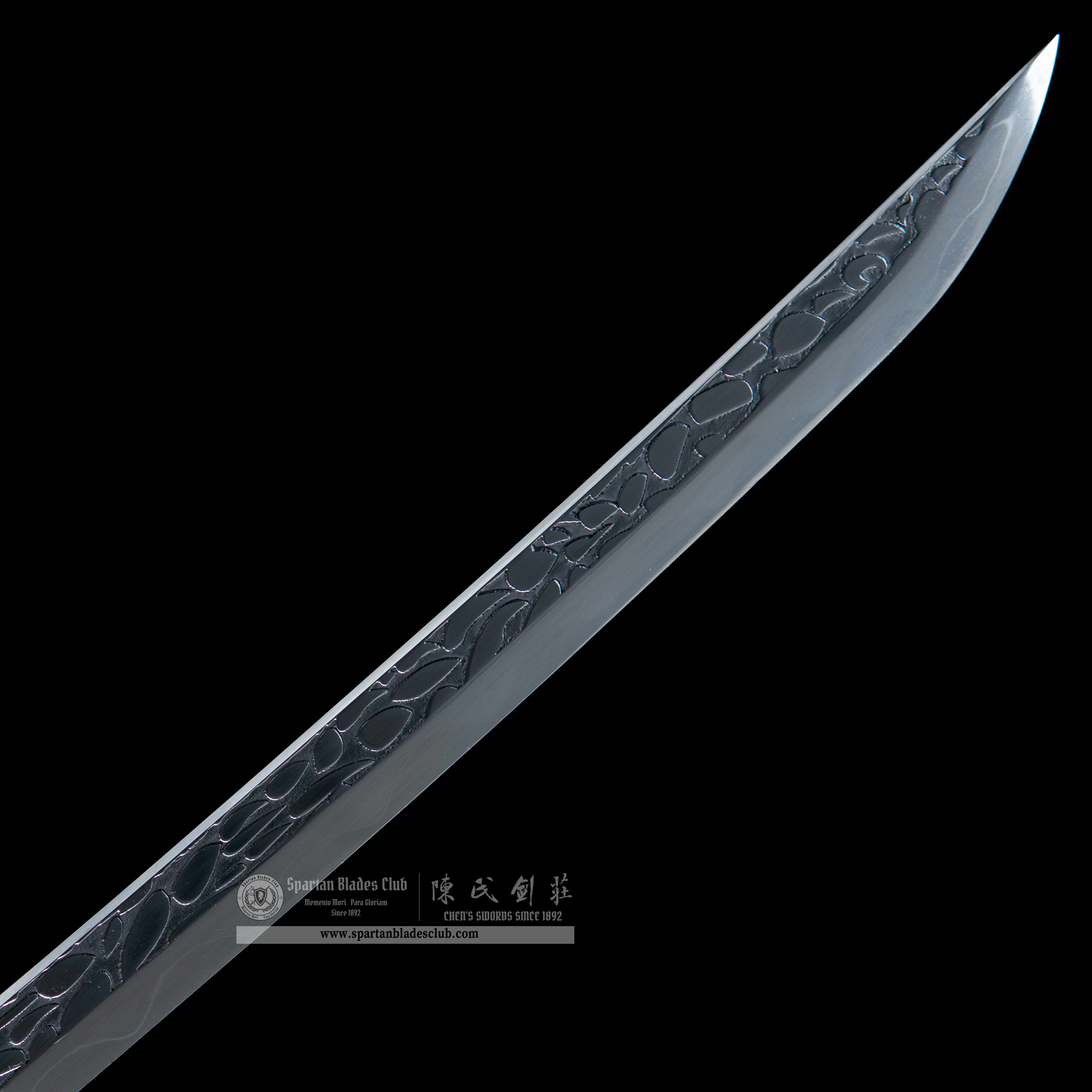 ⭐️Moonveil - Elden Ring Katana - T10 steel Clay-tempered - Handcrafted Rock Pattern - Real Hamon - Battle-ready - Full Tang - Grey Black - Rivers of Blood - Spartan Blades Club - 陳氏劍莊1892