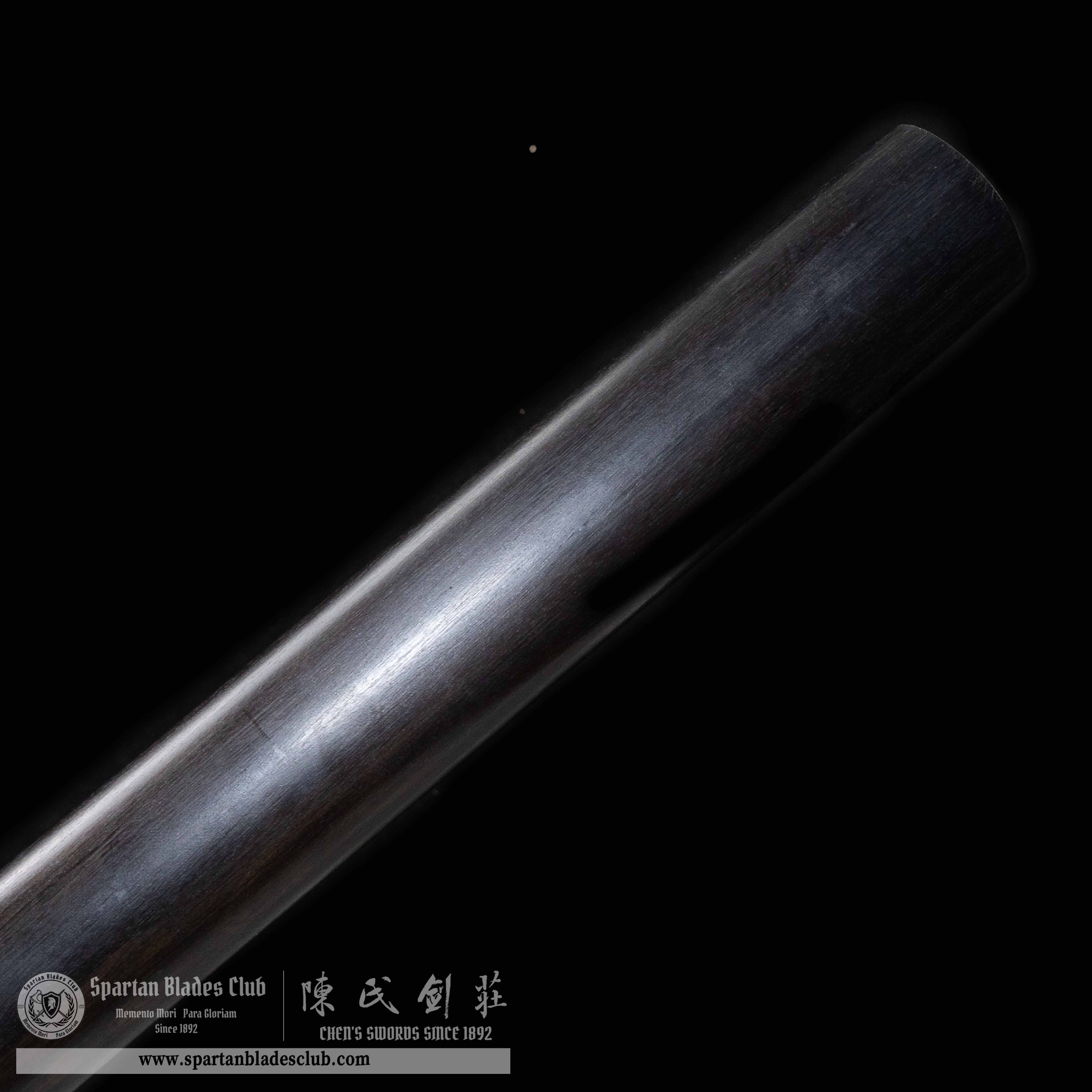 HY22|Shadowy Ninjato|Ninjato|T10 steel|Clay-tempered|Real Hamon|Black|Battle-Ready|Full-tang|Spartan Blades Club|CHEN'S SWORDS 1892 - Spartan Blades Club - 陳氏劍莊1892