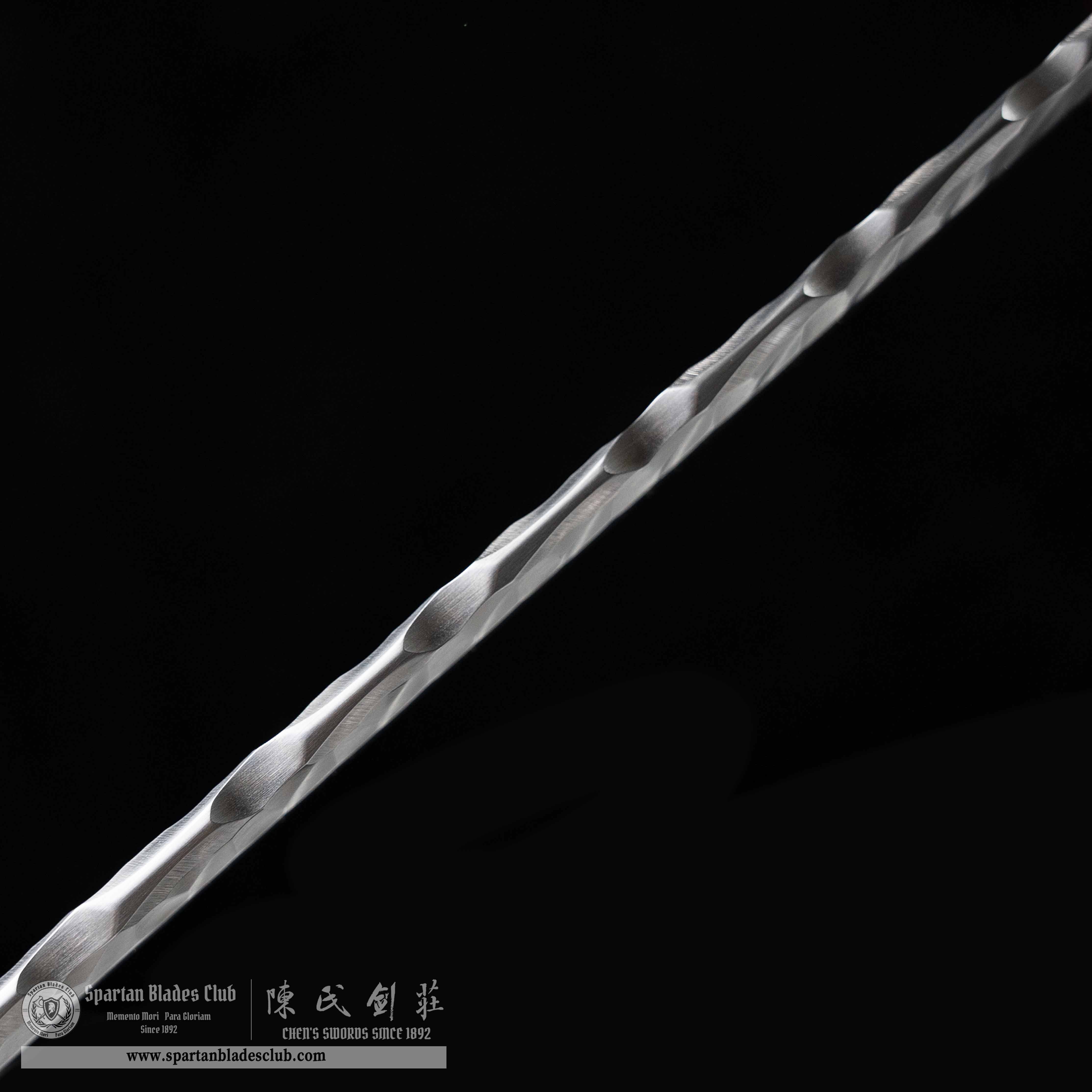 HY108 🐉|AnLoong Katana|Katana|Damascus steel|Clay-tempered|Real Hamon|Loong(Dragon)|Black&golden|Battle-Ready|Full-tang|Spartan Blades Club|CHEN'S SWORDS 1892 - Spartan Blades Club - 陳氏劍莊1892