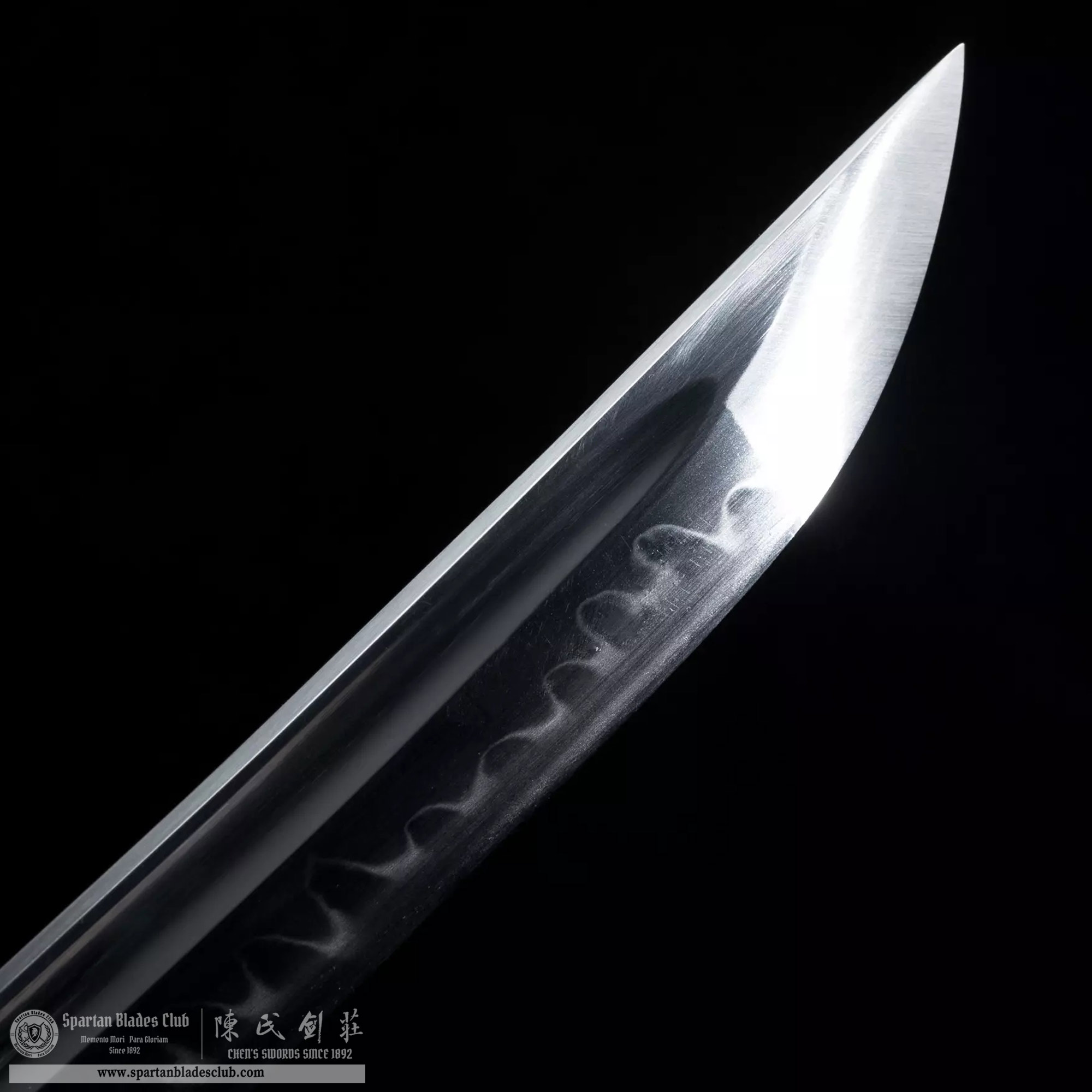 🌟TK99 🌟Han Ying Samurai(寒影武士) - Daisho set (Katana + Wakizashi + Tanto)- T10 Steel - Clay Tempered -Shirasaya Koshirae-  Full Tang - Battle-Ready - S.B.C & CHEN'S SWORDS 1892 - Spartan Blades Club - 陳氏劍莊1892