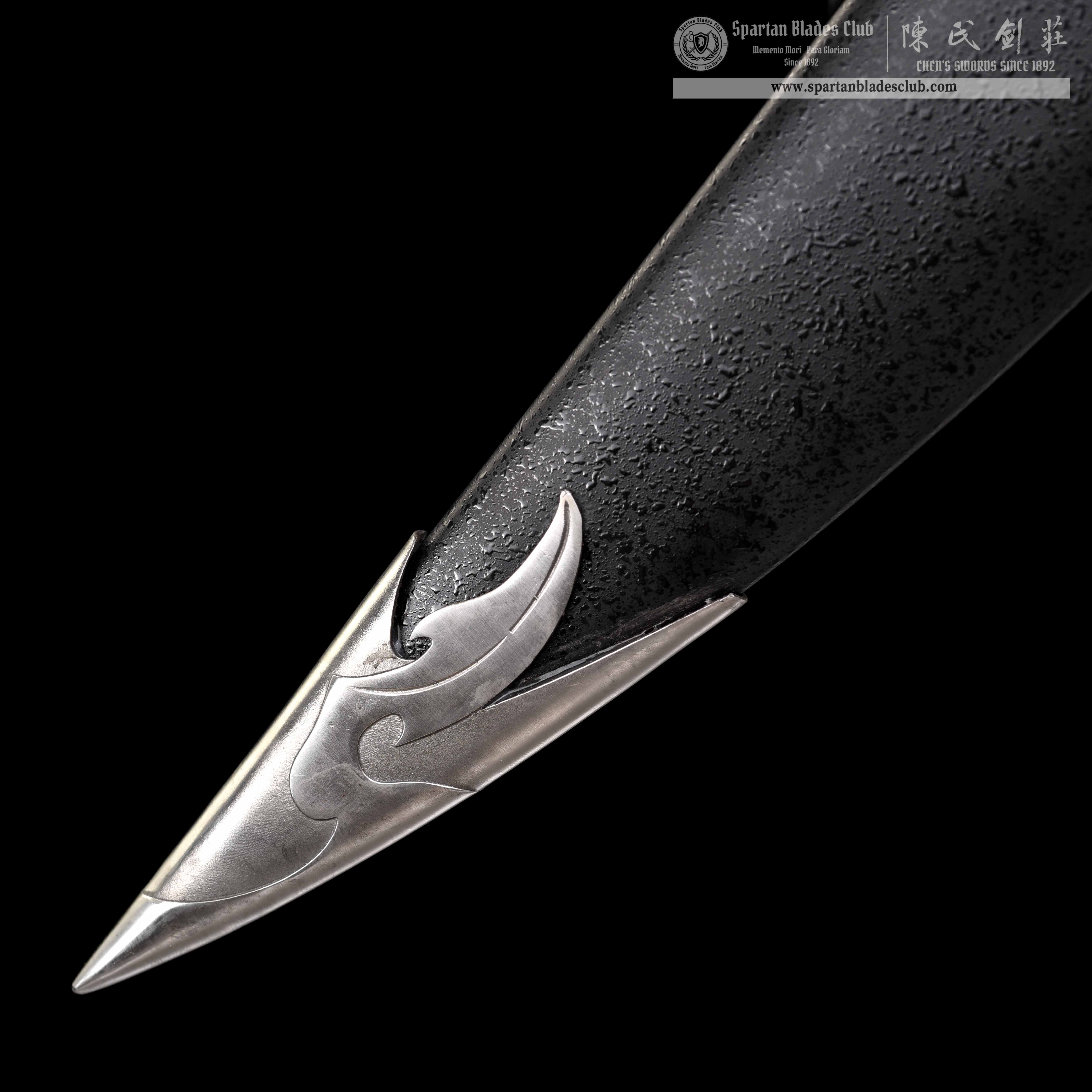 TR07｜Orcrist｜European Sword｜High manganese steel｜Black&silvery｜The Hobbit｜ Battle-Ready｜Full-tang｜Spartan Blades Club｜CHEN'S SWORDS 1892 - Spartan Blades Club - 陳氏劍莊1892