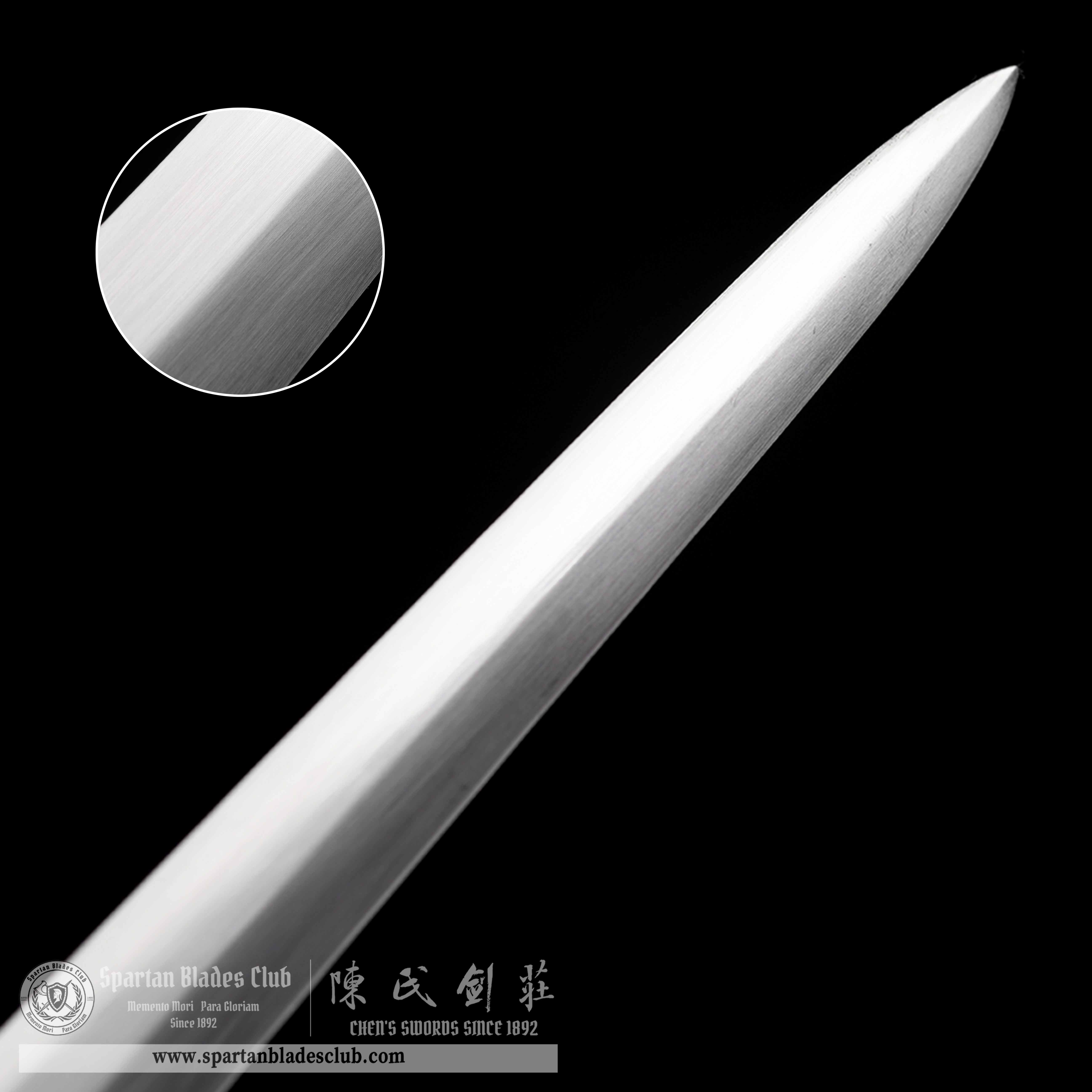 TR11|Dark Sister Replica|Game of Thrones|European Sword|High Manganese steel|Black&silvery|Battle-Ready|Full-tang|Spartan Blades Club|CHEN'S SWORDS 1892 - Spartan Blades Club - 陳氏劍莊1892