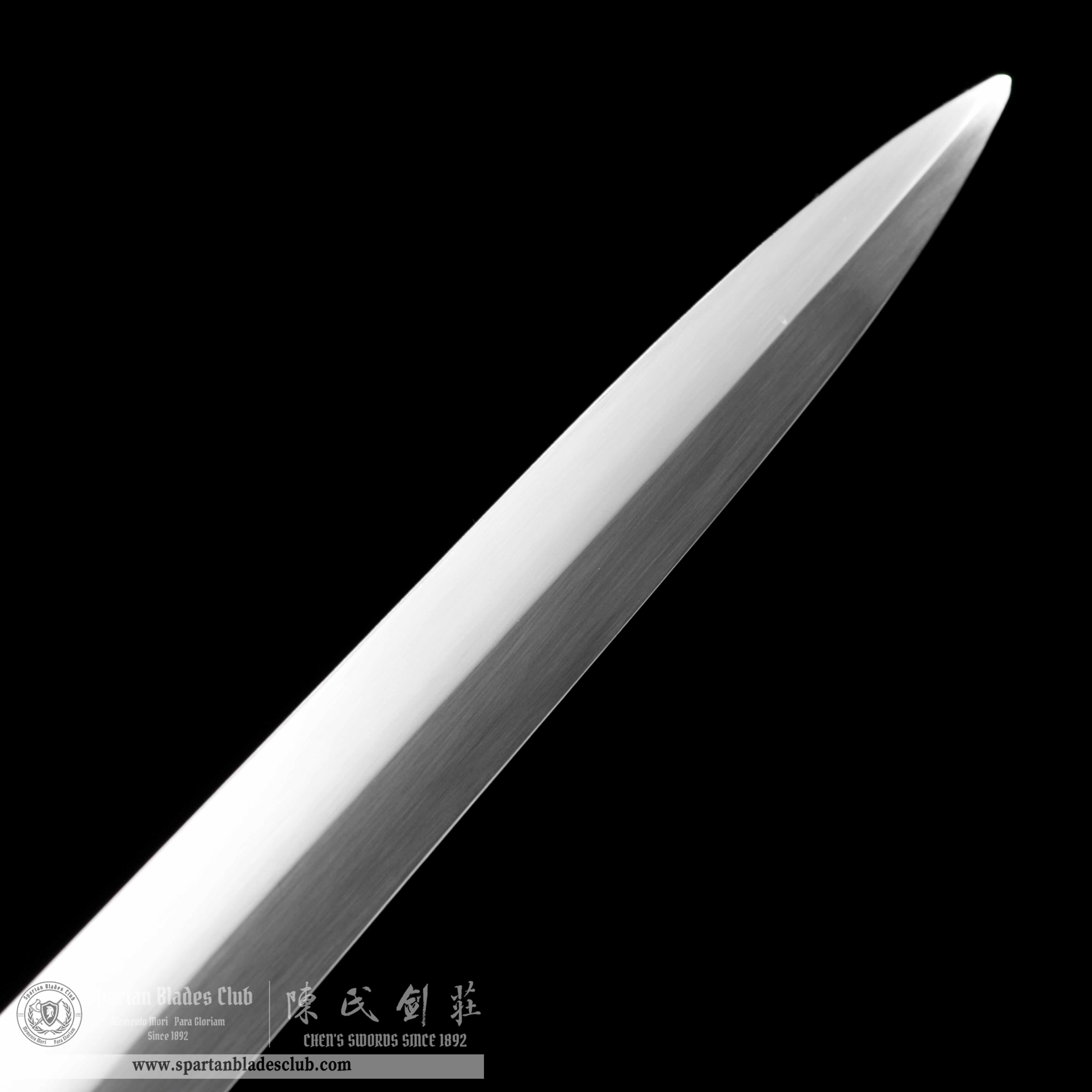 TR16｜Genuine Chase Longsword｜European Sword｜Manganese steel｜Black&brownish red｜Battle-Ready｜Full-tang｜Spartan Blades Club｜CHEN'S SWORDS 1892 - Spartan Blades Club - 陳氏劍莊1892
