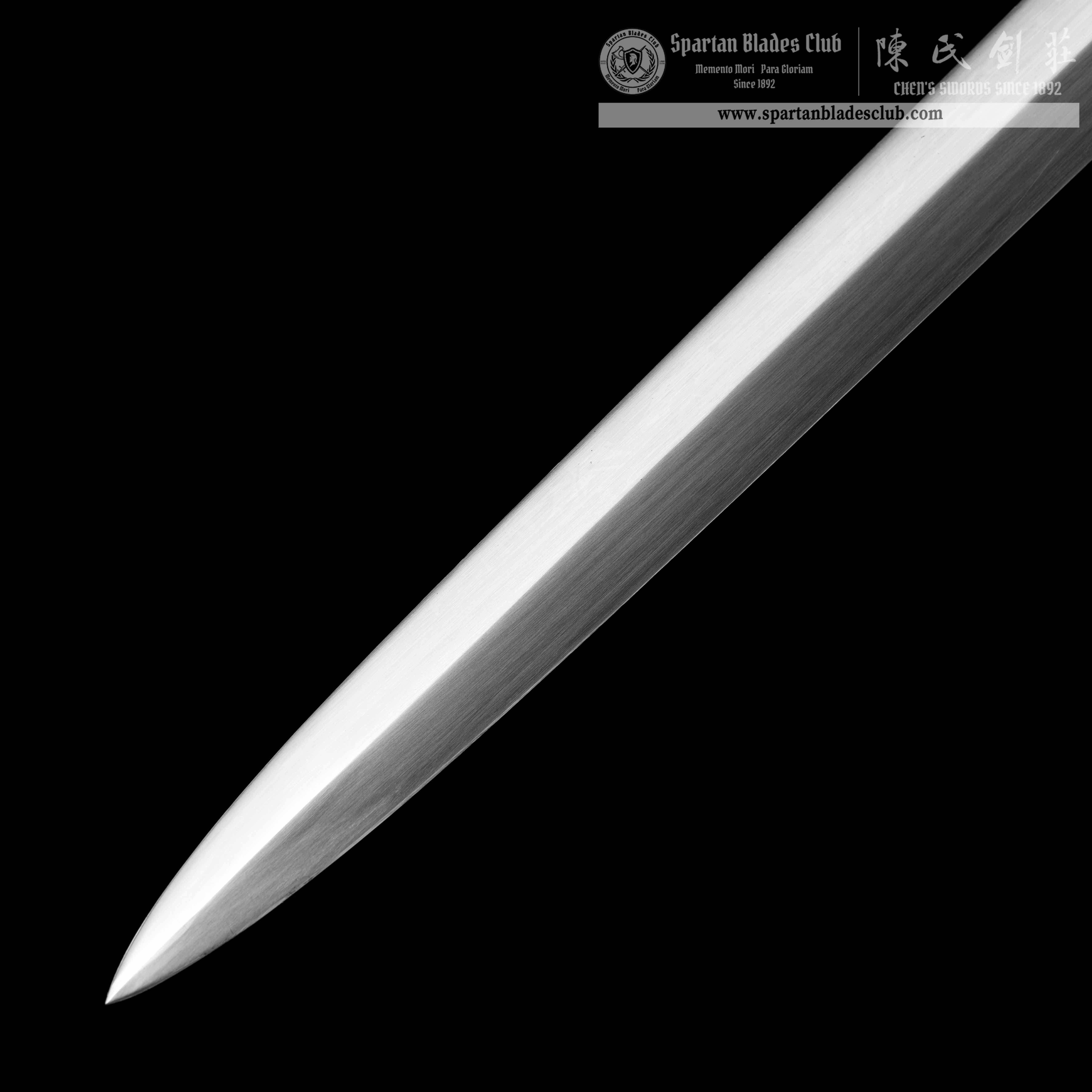 TR15｜True Hunting Longsword｜European Sword｜Manganese steel｜Black&brownish red｜Battle-Ready｜Full-tang｜Spartan Blades Club｜CHEN'S SWORDS 1892 - Spartan Blades Club - 陳氏劍莊1892