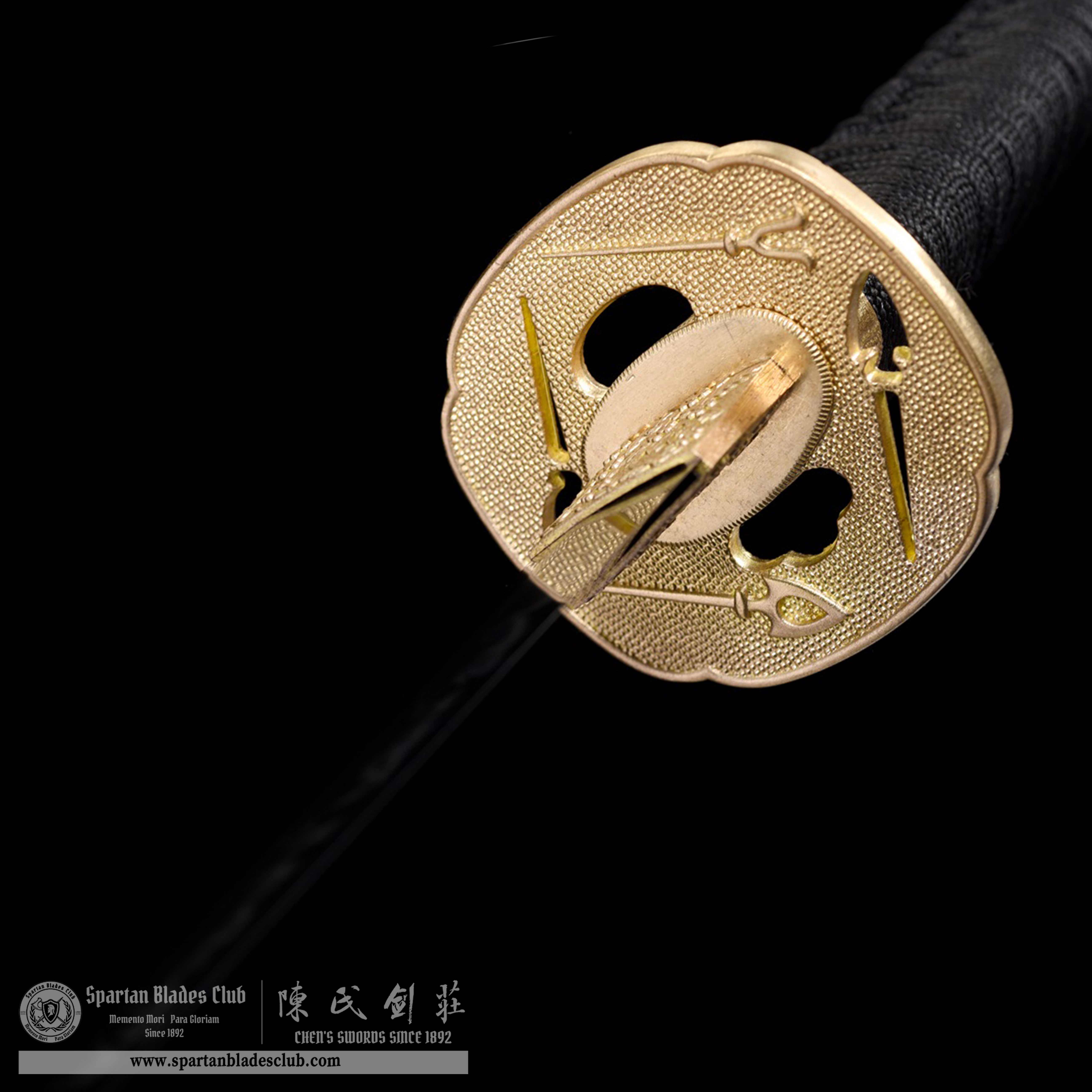 HW09 | Kuro Sōyaki Blade | Wakizashi | T10 Steel | Clay-tempered | Hitatsura Hamon | Black | Battle-Ready | Full-tang | Spartan Blades Club | CHEN'S SWORDS 1892 - Spartan Blades Club - 陳氏劍莊1892