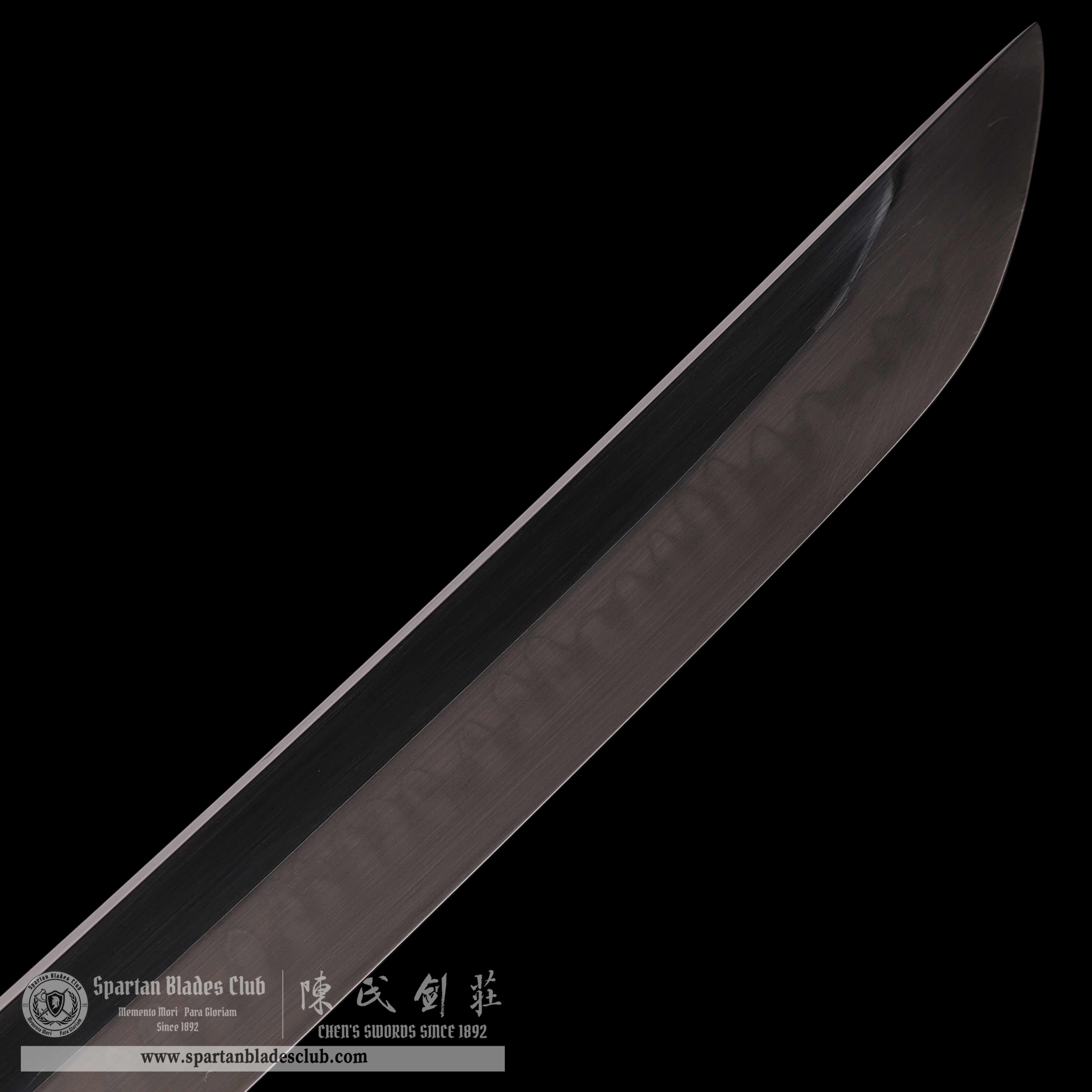 HY45|Golden Loong  Blade|Katana|T10 Steel|Clay-tempered|Real Hamon|Chinese Loong|Golden|Battle-Ready|Full-tang|Spartan Blades Club|CHEN'S SWORDS 1892 - Spartan Blades Club - 陳氏劍莊1892