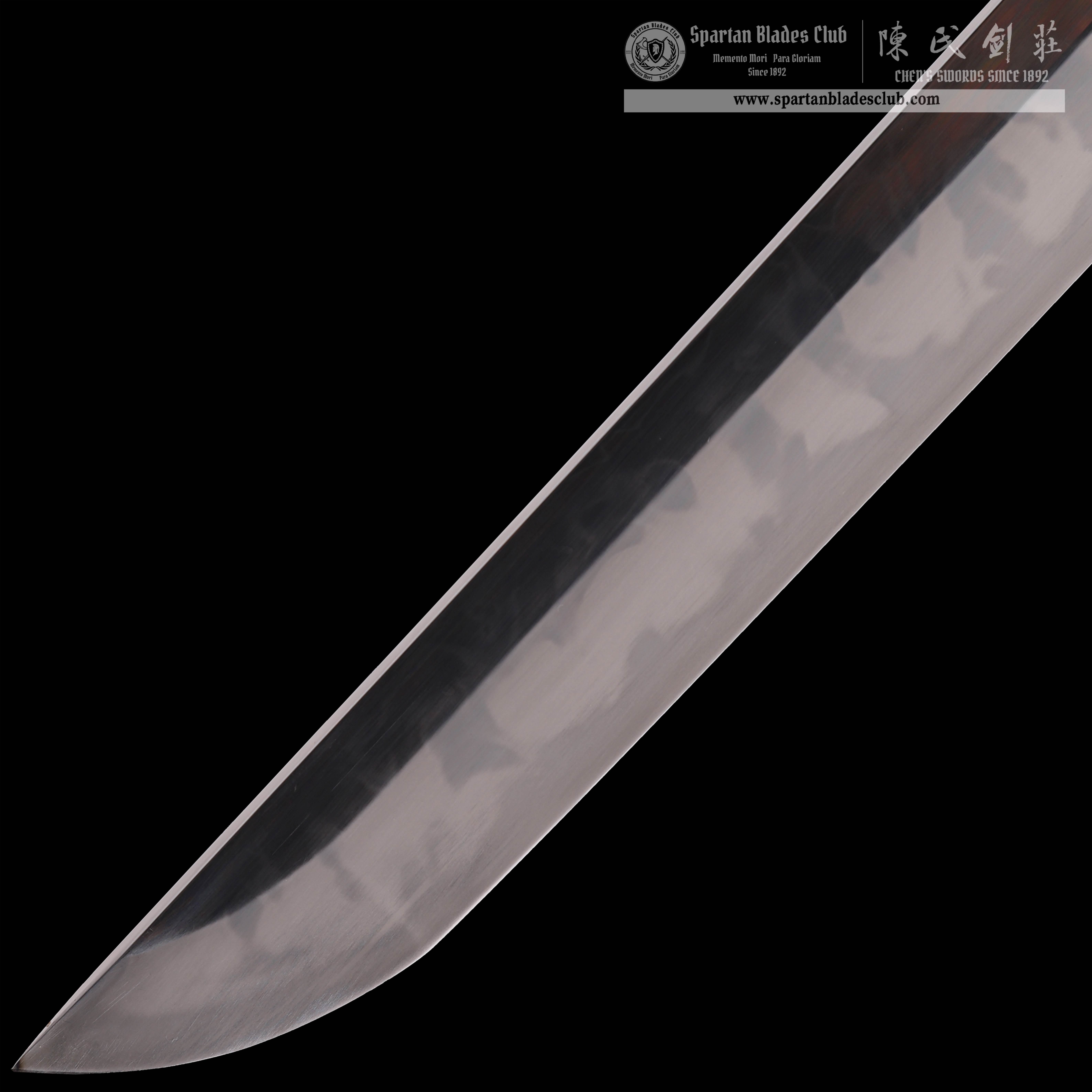 HY49 | 🐉Xuan Loong  Jin Tao Blade | Katana | T10 Steel | Clay-tempered | Hitatsura Hamon | Black | Loong(Chinese Dragon) | Battle-Ready |Full-tang |Spartan Blades Club | CHEN'S SWORDS 1892 - Spartan Blades Club - 陳氏劍莊1892