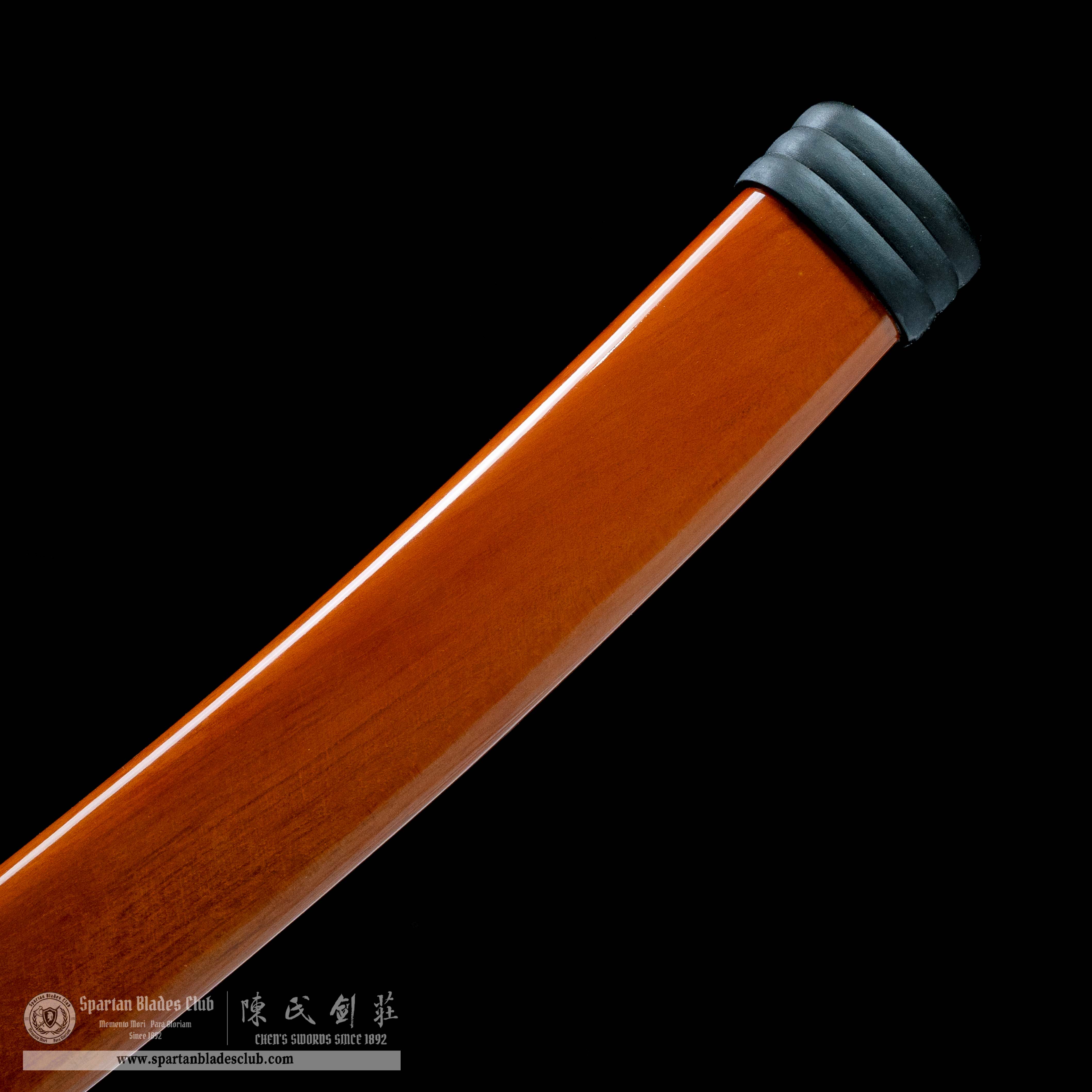 HY52 | Afro Samurai | Tachi | High carbon steel | orange | Afro Samurai | Battle-Ready | Full-tang | Spartan Blades Club | CHEN'S SWORDS 1892 - Spartan Blades Club - 陳氏劍莊1892