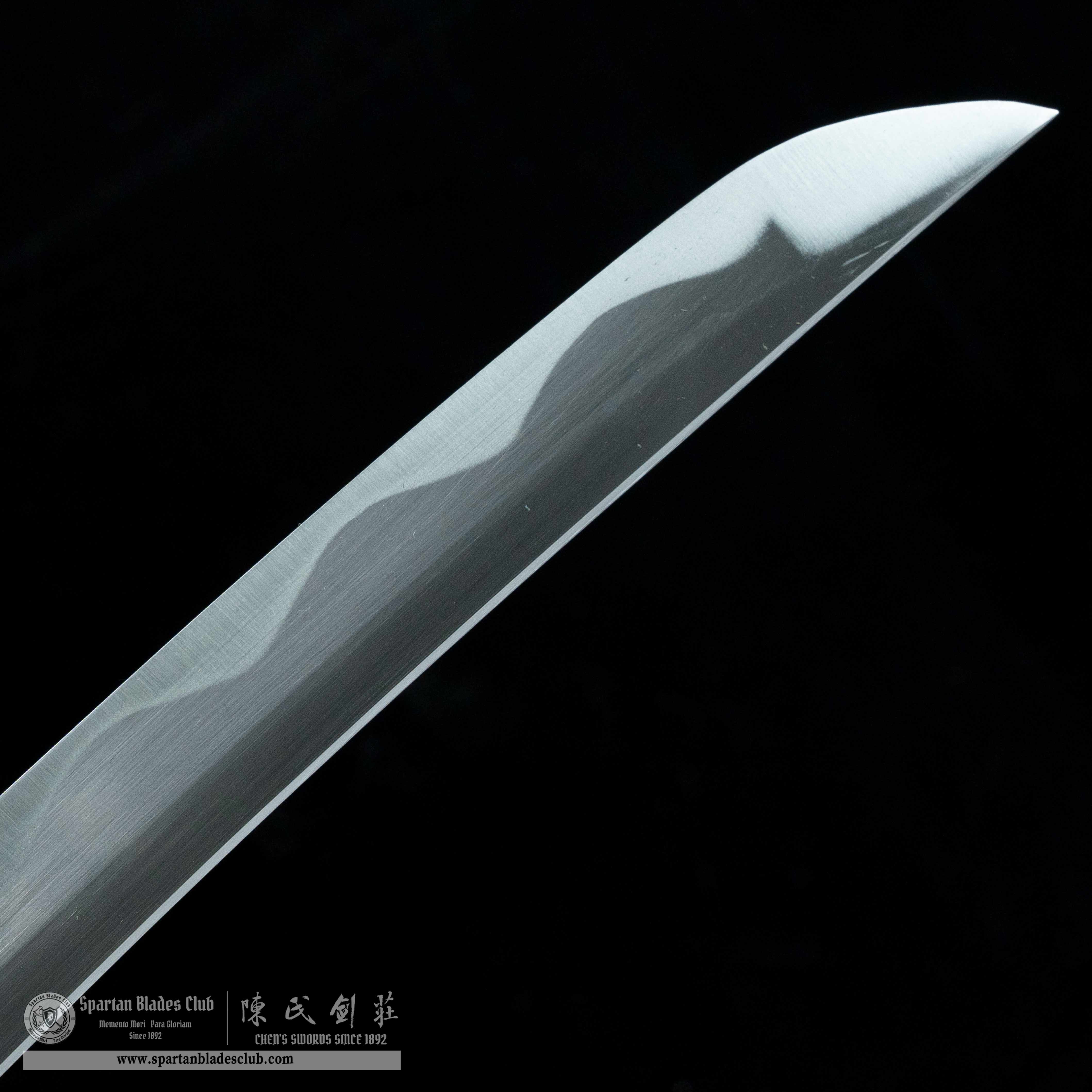 HY52 | Afro Samurai | Tachi | High carbon steel | orange | Afro Samurai | Battle-Ready | Full-tang | Spartan Blades Club | CHEN'S SWORDS 1892 - Spartan Blades Club - 陳氏劍莊1892