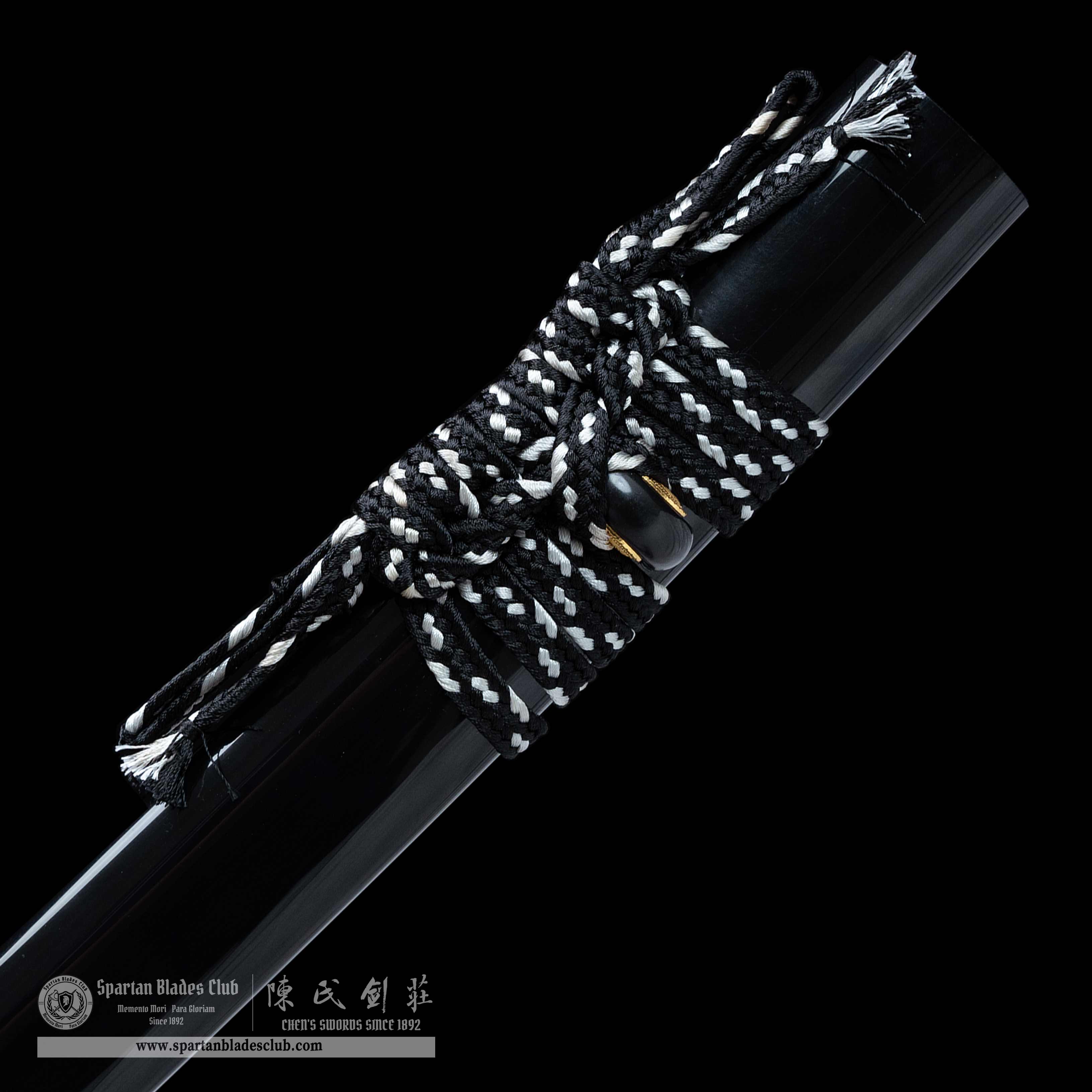 HY53 | Highlander Katana | Katana | High carbon steel | Black | Highlander | Dragon | Battle-Ready | Full-tang | Spartan Blades Club | CHEN'S SWORDS 1892 - Spartan Blades Club - 陳氏劍莊1892