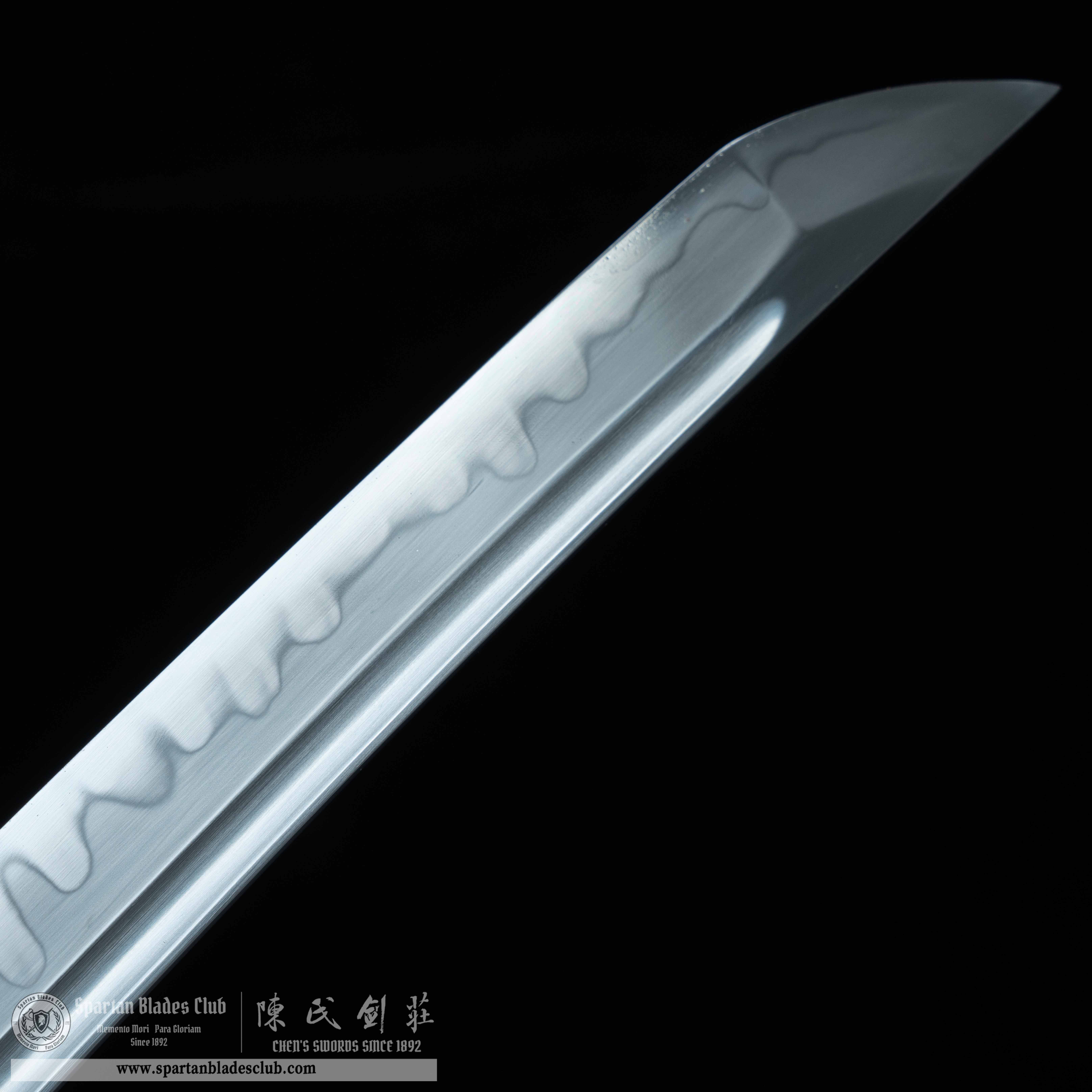 HY65 | IPE Soul Daisho Set | Katana | Wakizashi | Tanto | T10 steel | Clay-tempered | Real Hamon | Brown | Ray-skin | Battle-Ready | Full-tang | Spartan Blades Club | CHEN'S SWORDS 1892 - Spartan Blades Club - 陳氏劍莊1892