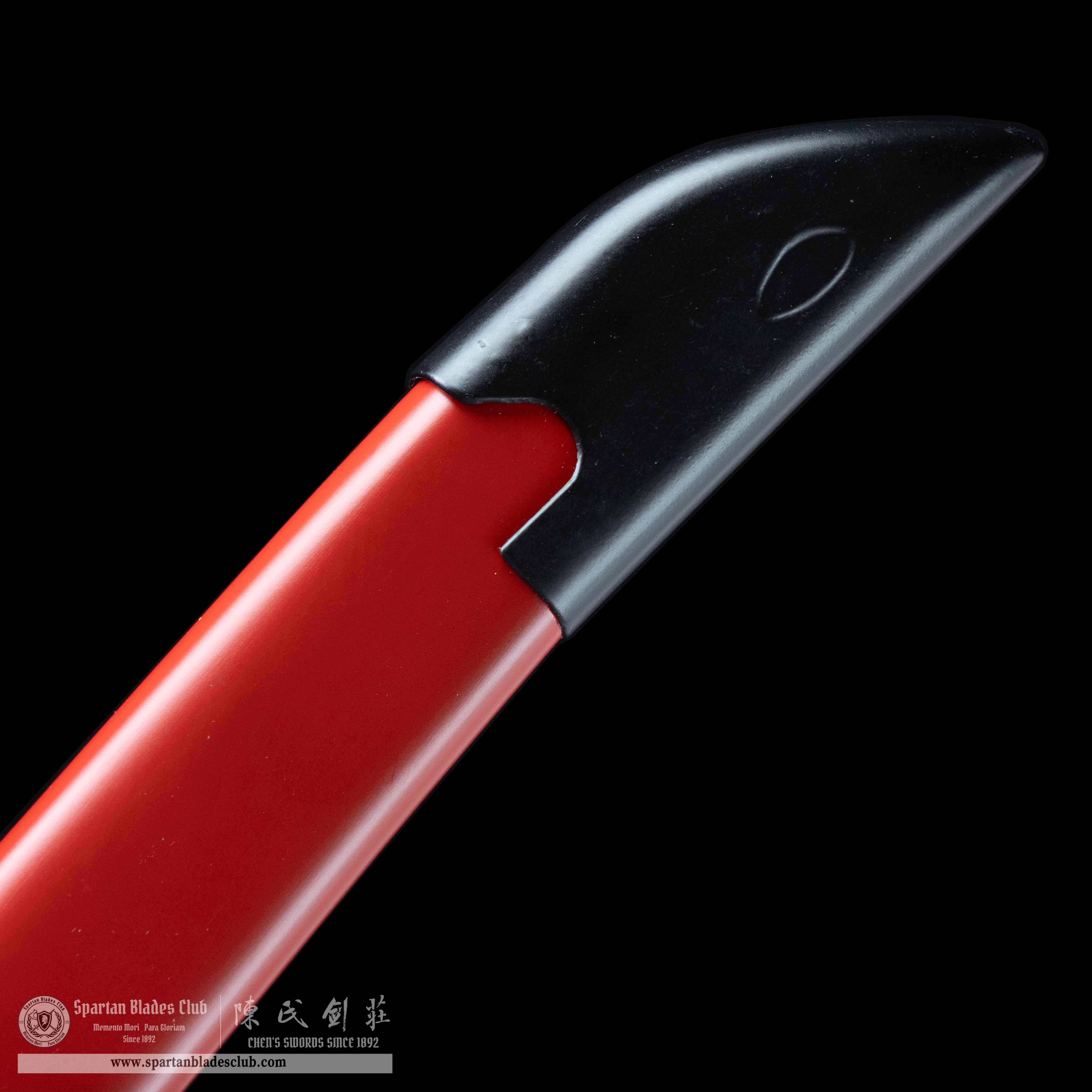 HY88 | アカメが斬る! | Murasame | Katana | 1045 Carbon steel | Red&Black | Aku |  Battle-Ready  | Full-tang | Spartan Blades Club | CHEN'S SWORDS 1892 - Spartan Blades Club
