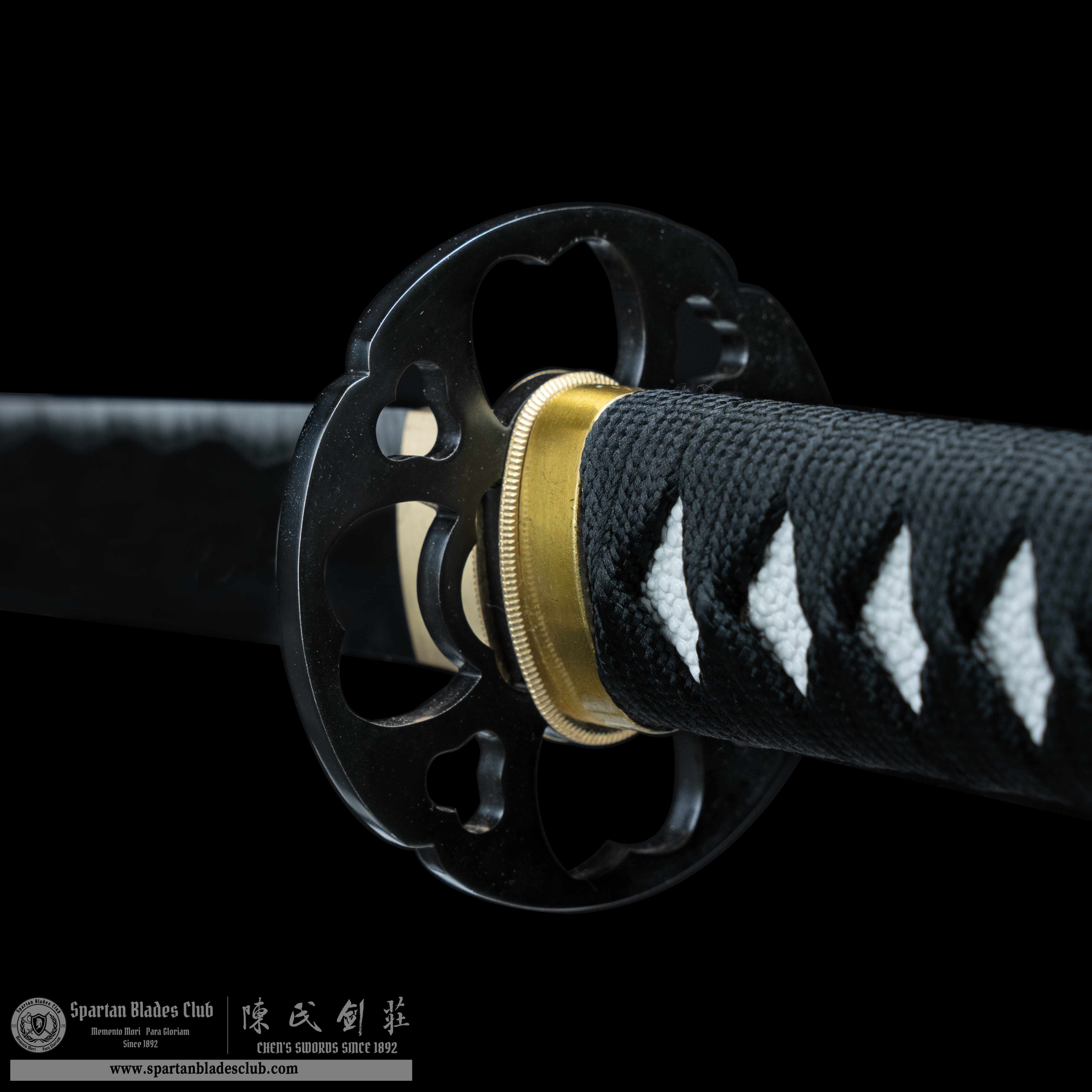 HY89 | Yami Sukehiro Swords | Katana | Carbon steel | 《ブラッククローバー》 | 《Black Clover》 | Battle-Ready | Full-tang | Spartan Blades Club | CHEN'S SWORDS 1892 - Spartan Blades Club