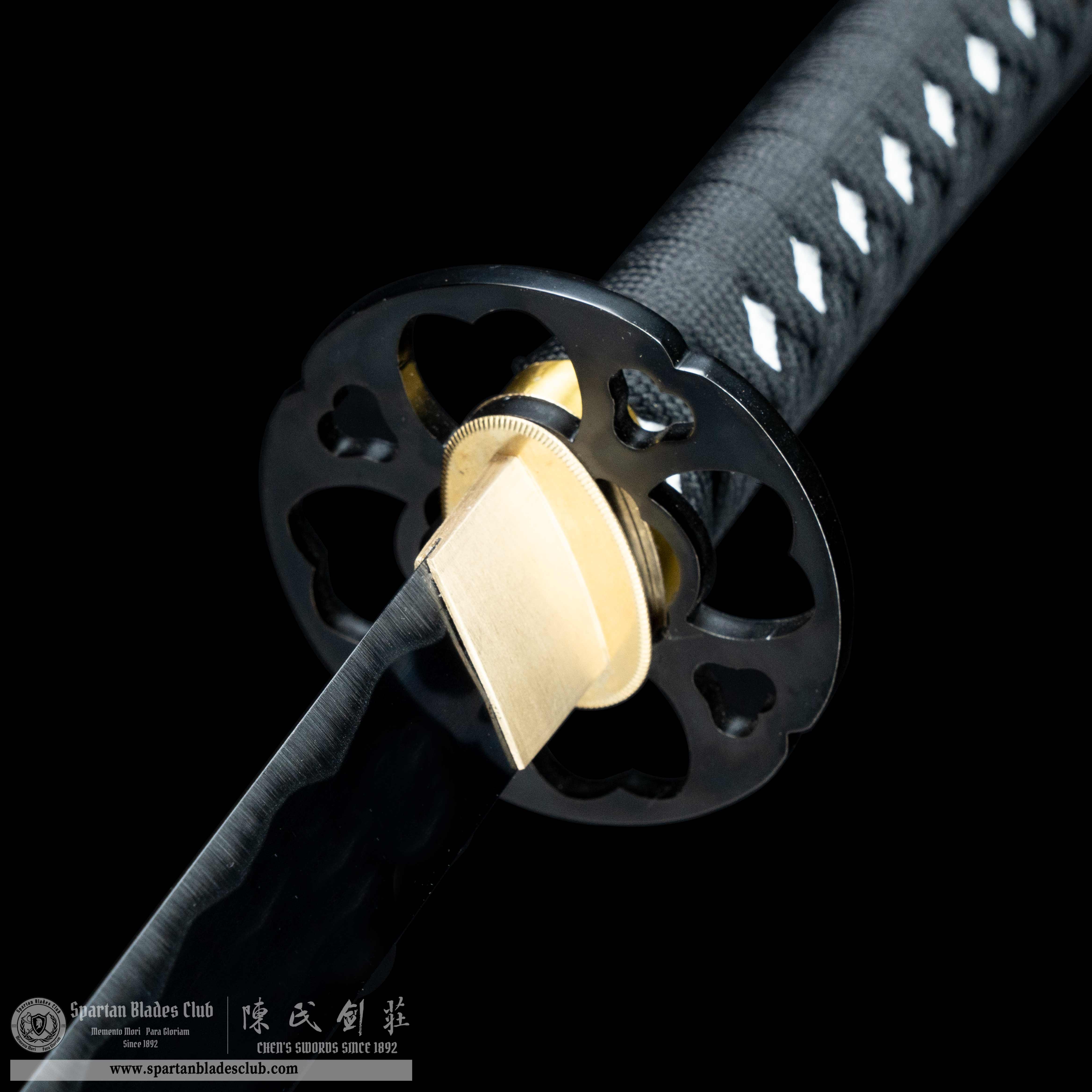 HY89 | Yami Sukehiro Swords | Katana | Carbon steel | 《ブラッククローバー》 | 《Black Clover》 | Battle-Ready | Full-tang | Spartan Blades Club | CHEN'S SWORDS 1892 - Spartan Blades Club
