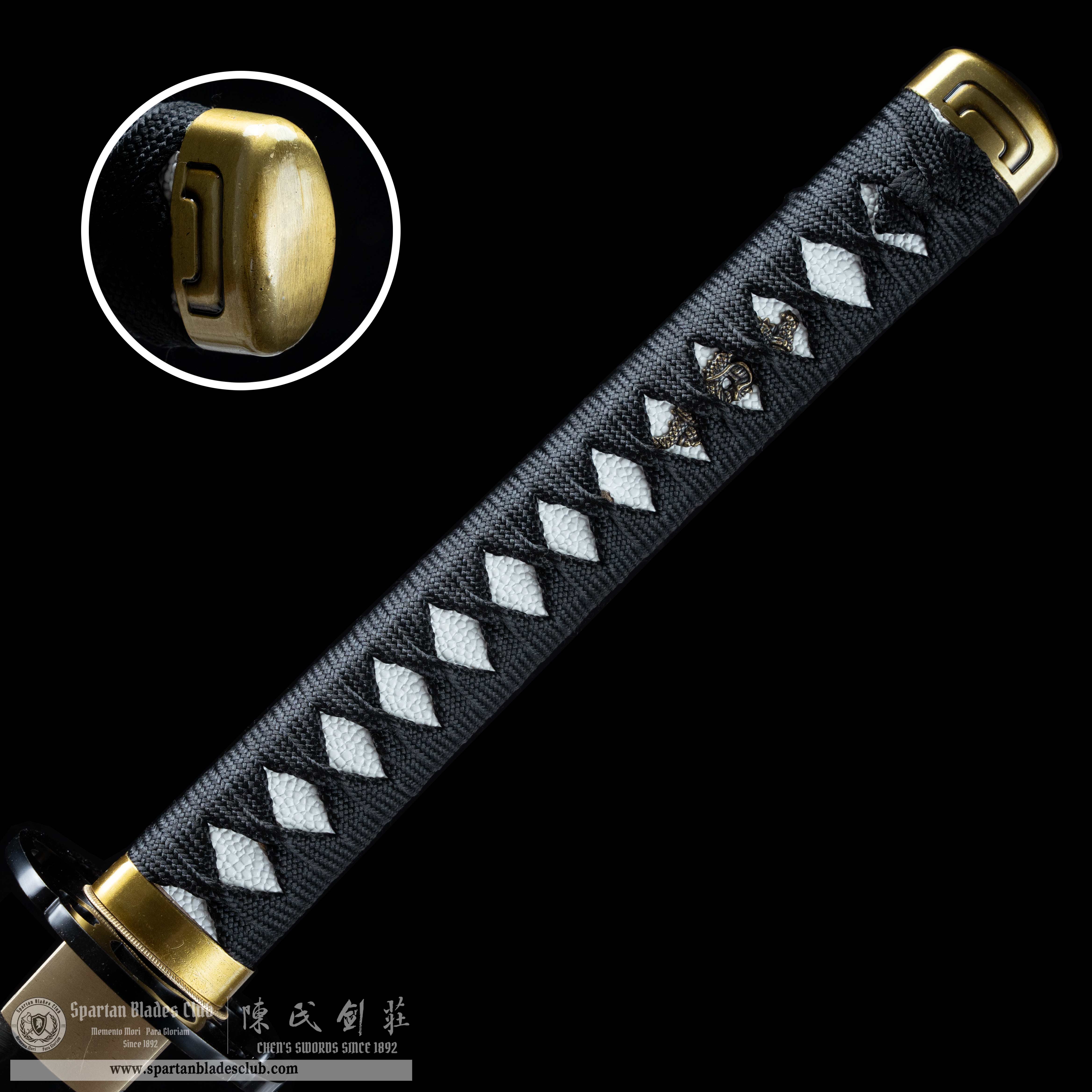 HY89 | Yami Sukehiro Swords | Katana | Carbon steel | 《ブラッククローバー》 | 《Black Clover》 | Battle-Ready | Full-tang | Spartan Blades Club | CHEN'S SWORDS 1892 - Spartan Blades Club
