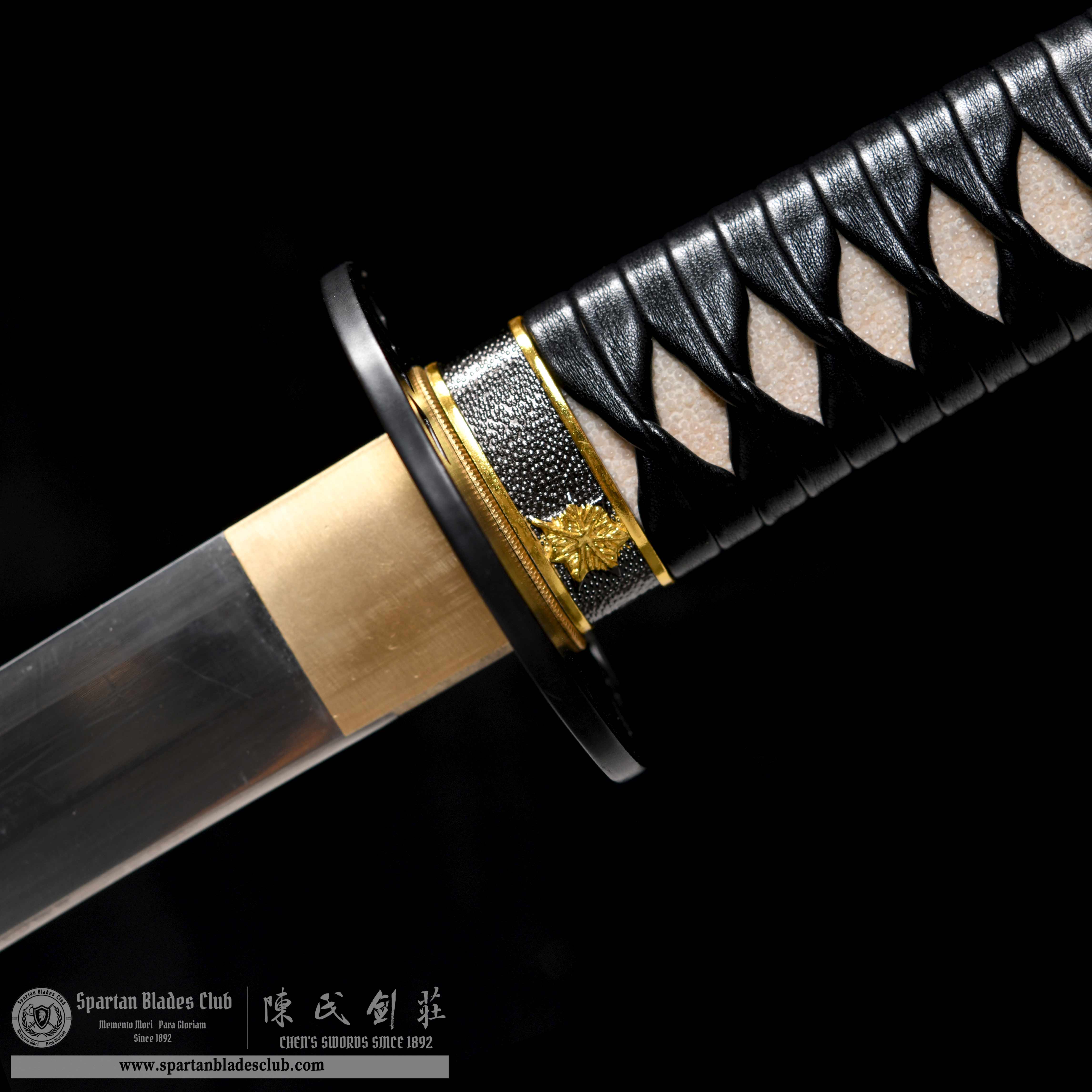 HY101 | Kill Bill | Katana | High manganese steel| Black | Battle-Ready | Full-tang | Spartan Blades Club | CHEN'S SWORDS 1892 - Spartan Blades Club - 陳氏劍莊1892